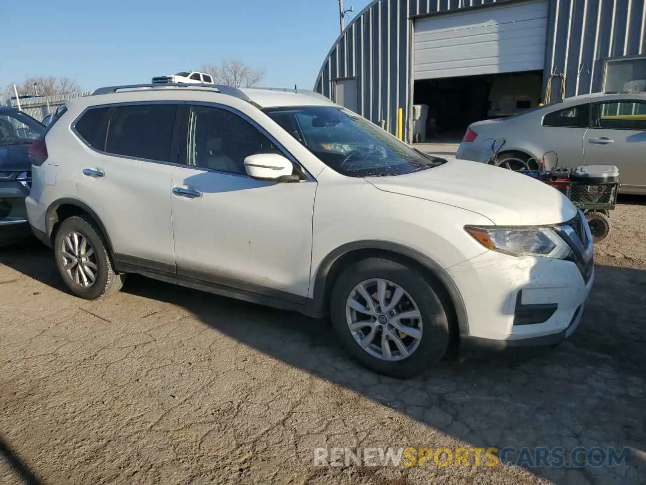 4 Photograph of a damaged car KNMAT2MV2KP514102 NISSAN ROGUE 2019