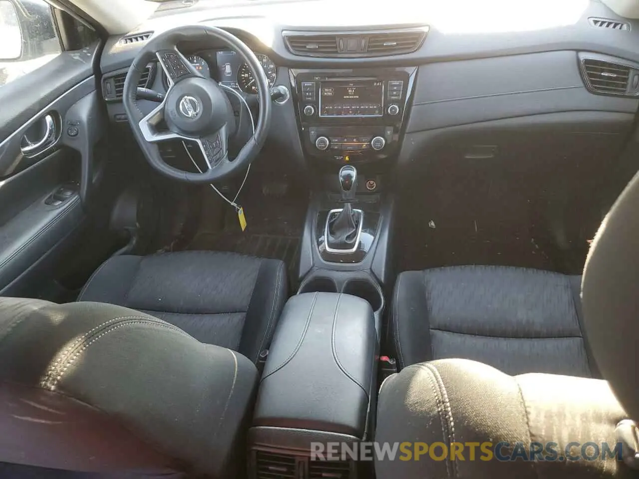 8 Photograph of a damaged car KNMAT2MV2KP514102 NISSAN ROGUE 2019