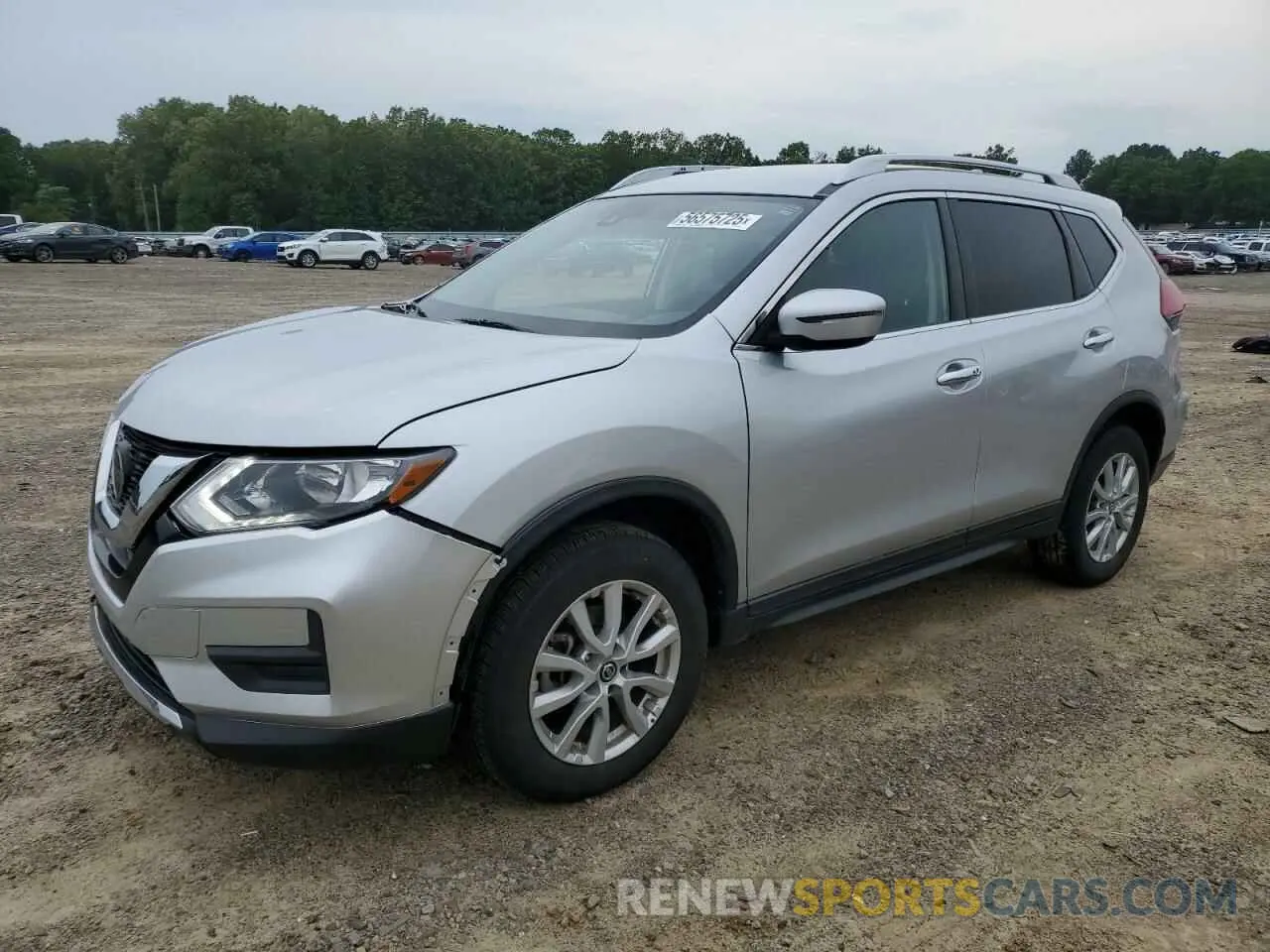 1 Photograph of a damaged car KNMAT2MV2KP514651 NISSAN ROGUE 2019