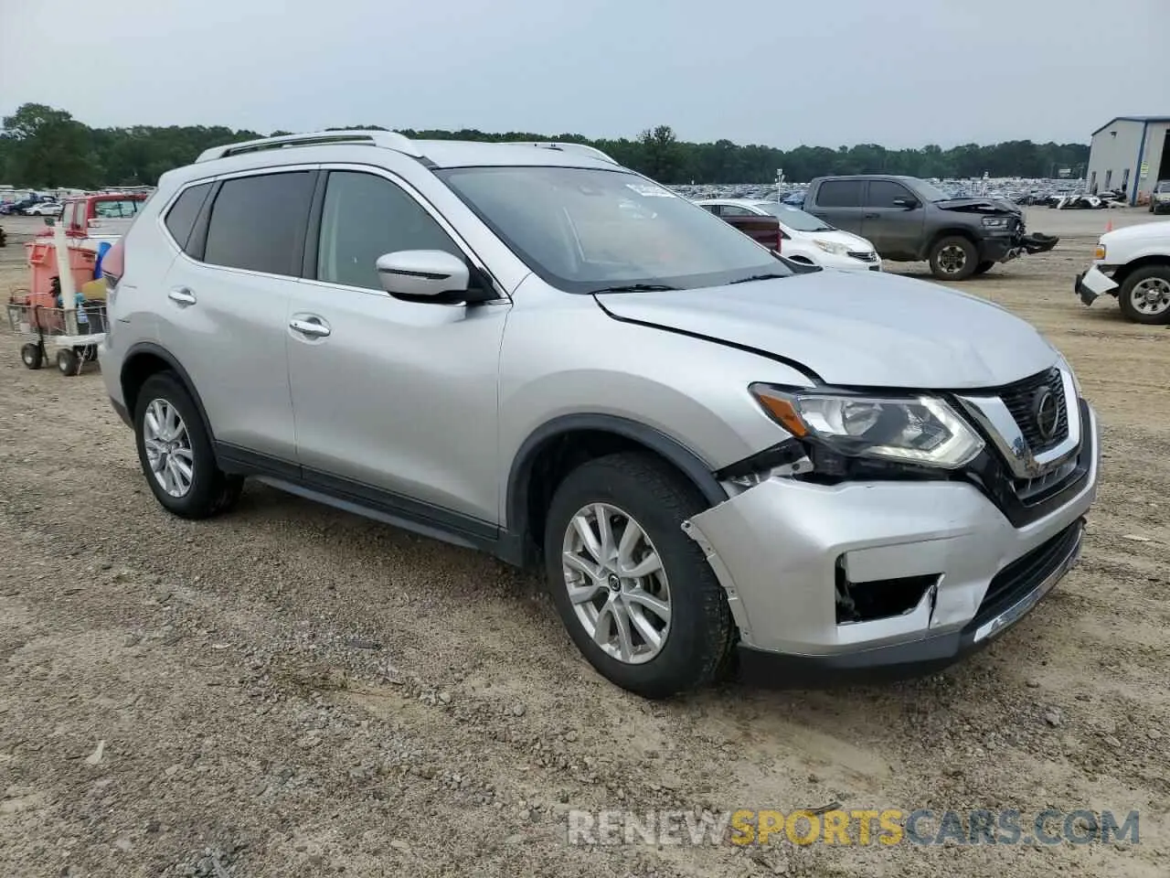 4 Photograph of a damaged car KNMAT2MV2KP514651 NISSAN ROGUE 2019