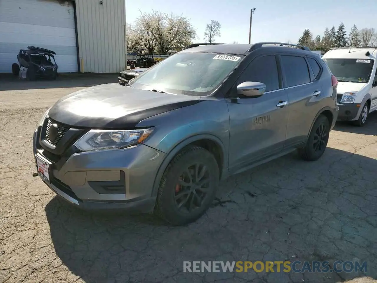 1 Photograph of a damaged car KNMAT2MV2KP519798 NISSAN ROGUE 2019