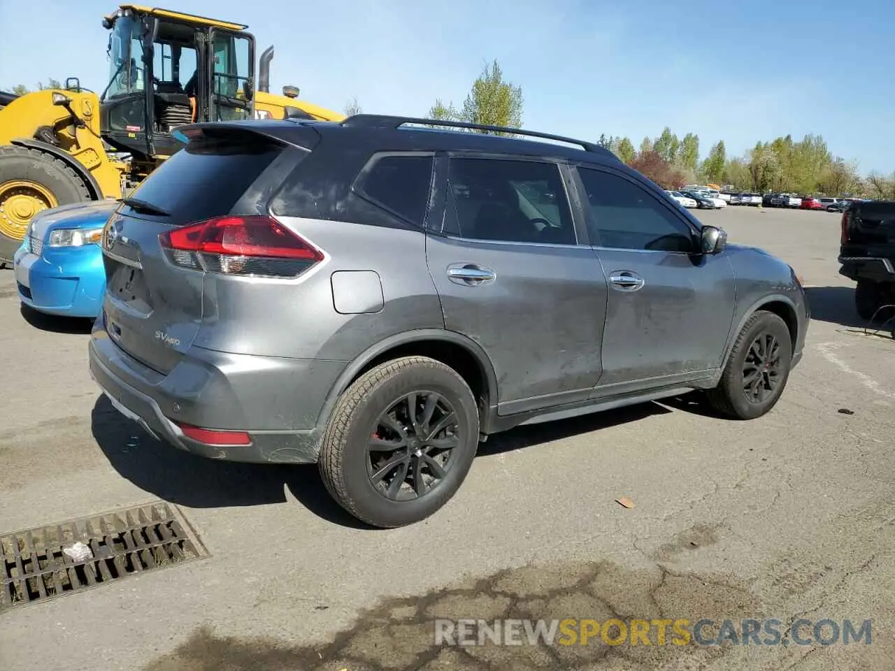 3 Photograph of a damaged car KNMAT2MV2KP519798 NISSAN ROGUE 2019