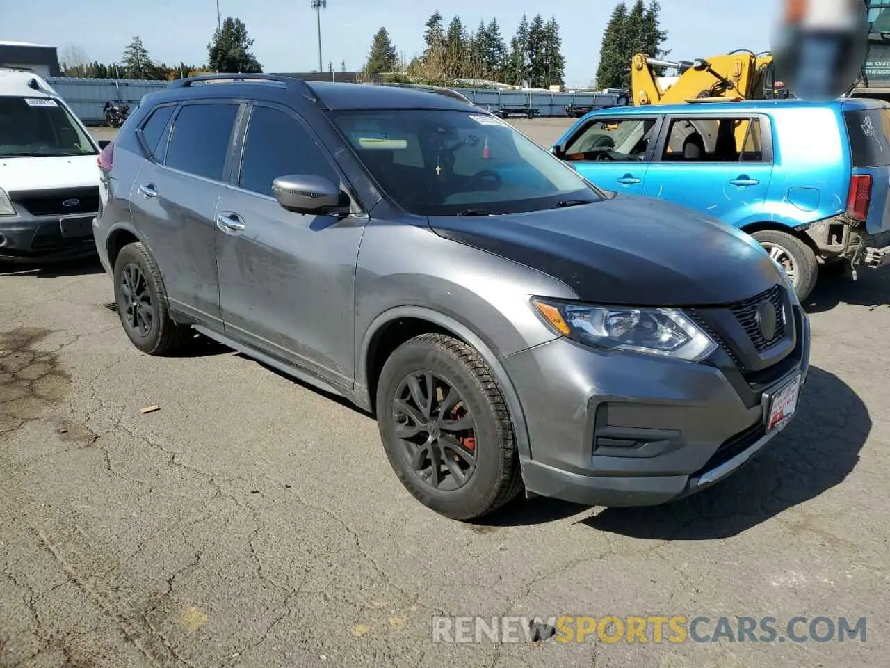 4 Photograph of a damaged car KNMAT2MV2KP519798 NISSAN ROGUE 2019