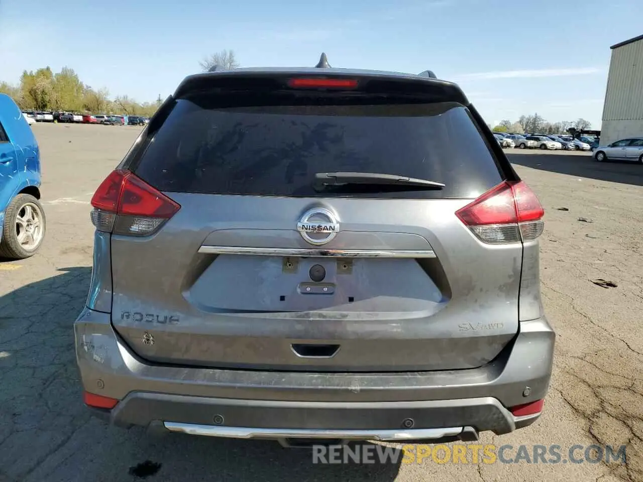 6 Photograph of a damaged car KNMAT2MV2KP519798 NISSAN ROGUE 2019