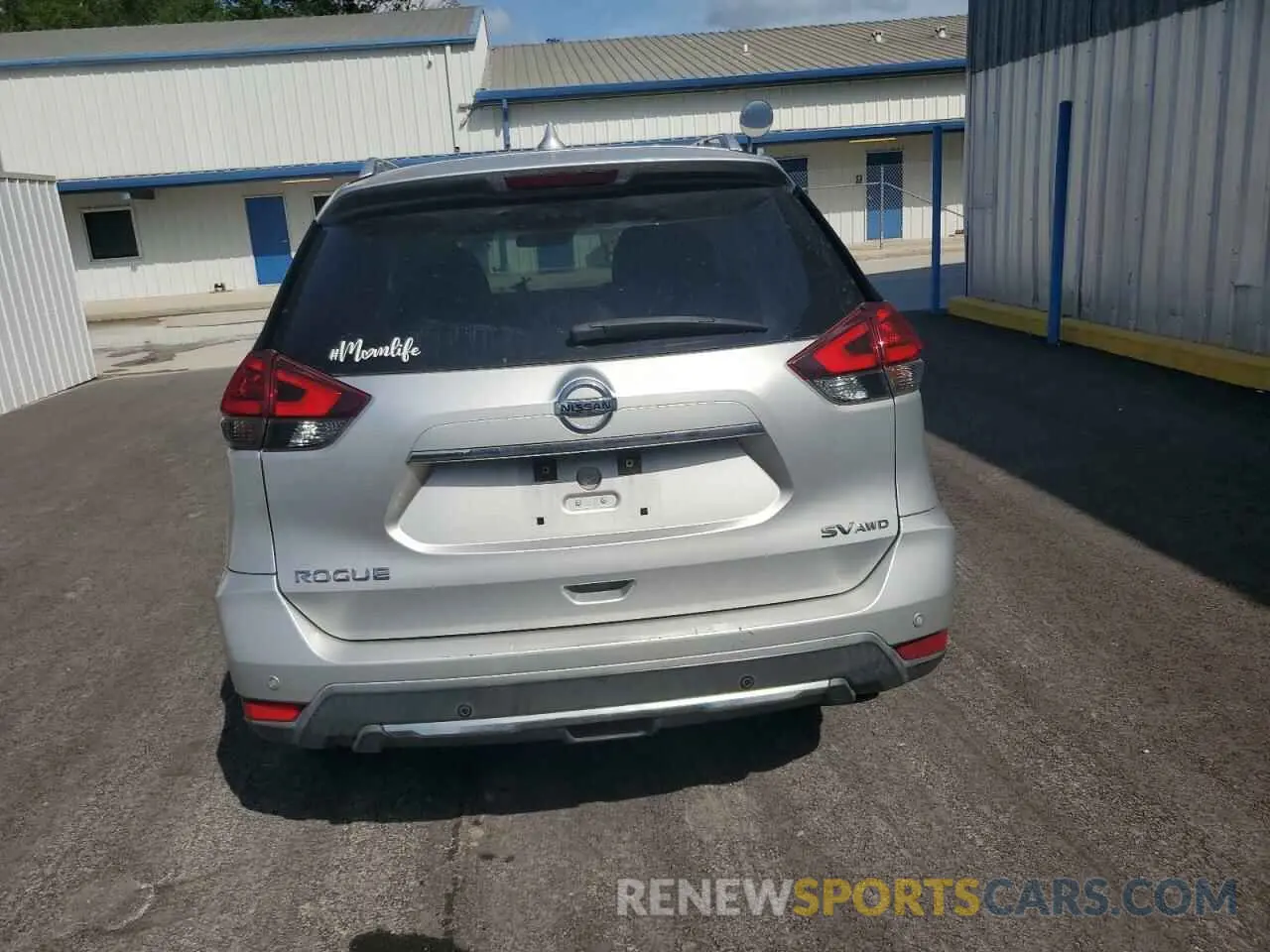 6 Photograph of a damaged car KNMAT2MV2KP530008 NISSAN ROGUE 2019