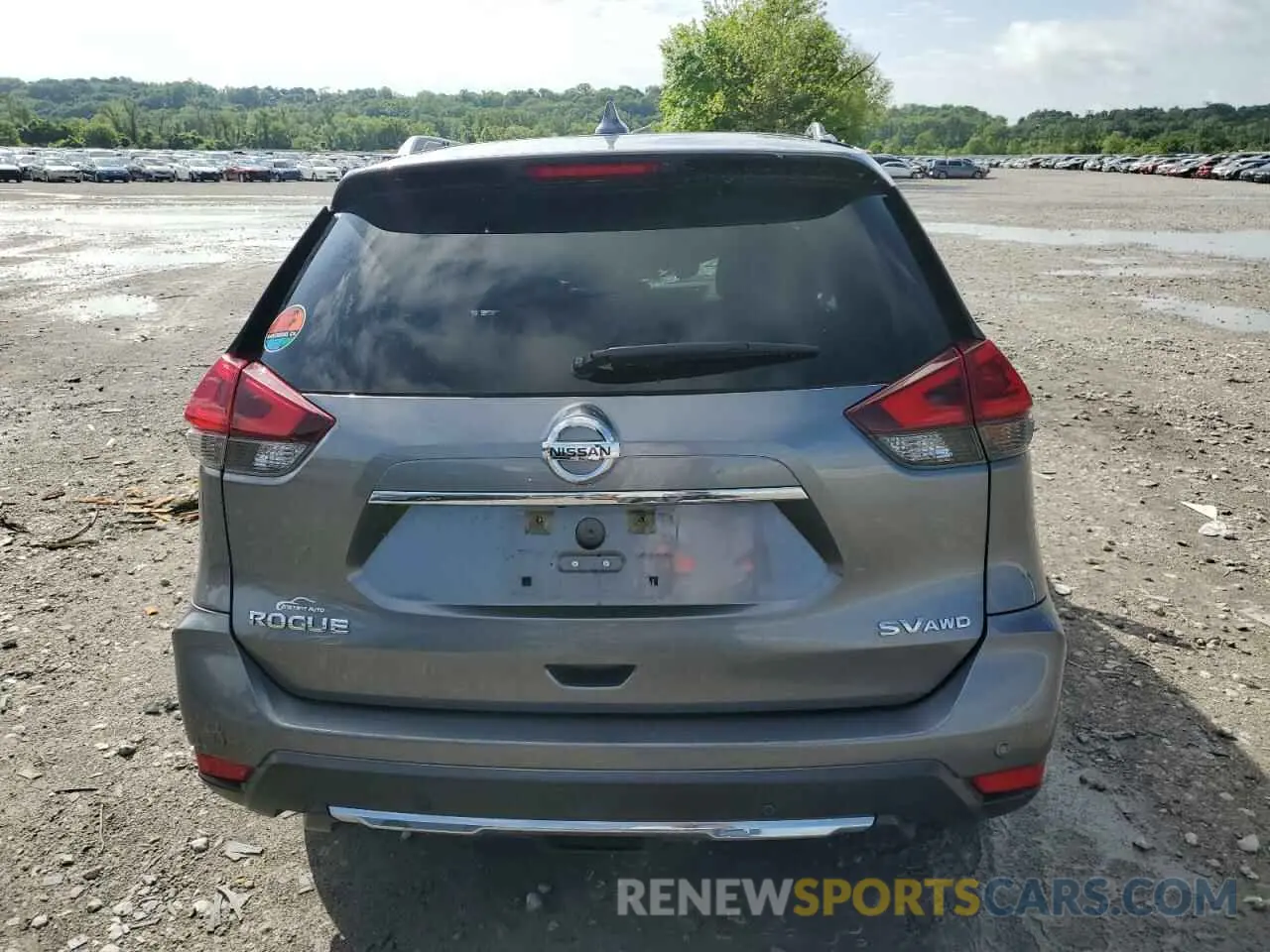 6 Photograph of a damaged car KNMAT2MV2KP534138 NISSAN ROGUE 2019