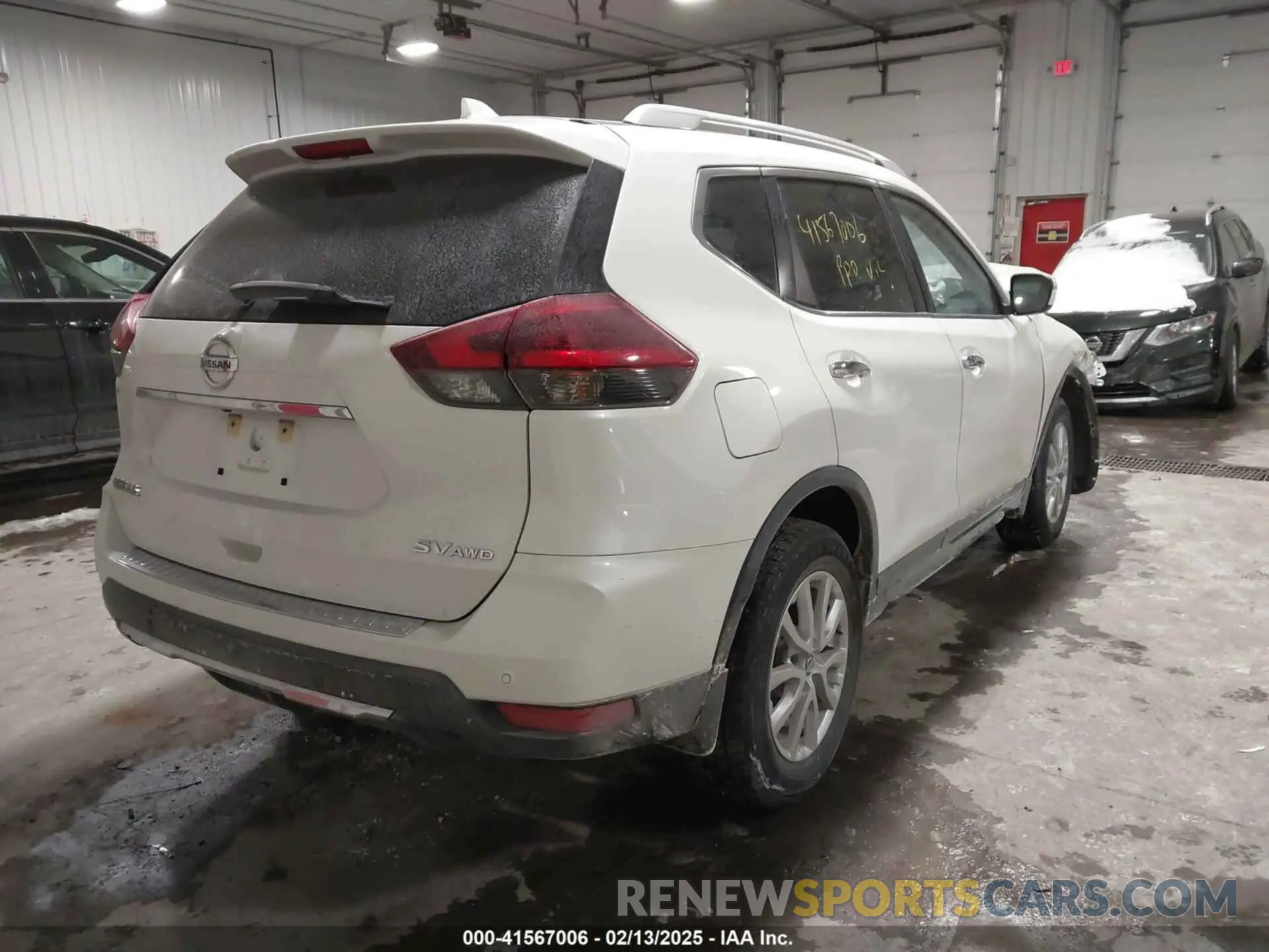 4 Photograph of a damaged car KNMAT2MV2KP534835 NISSAN ROGUE 2019