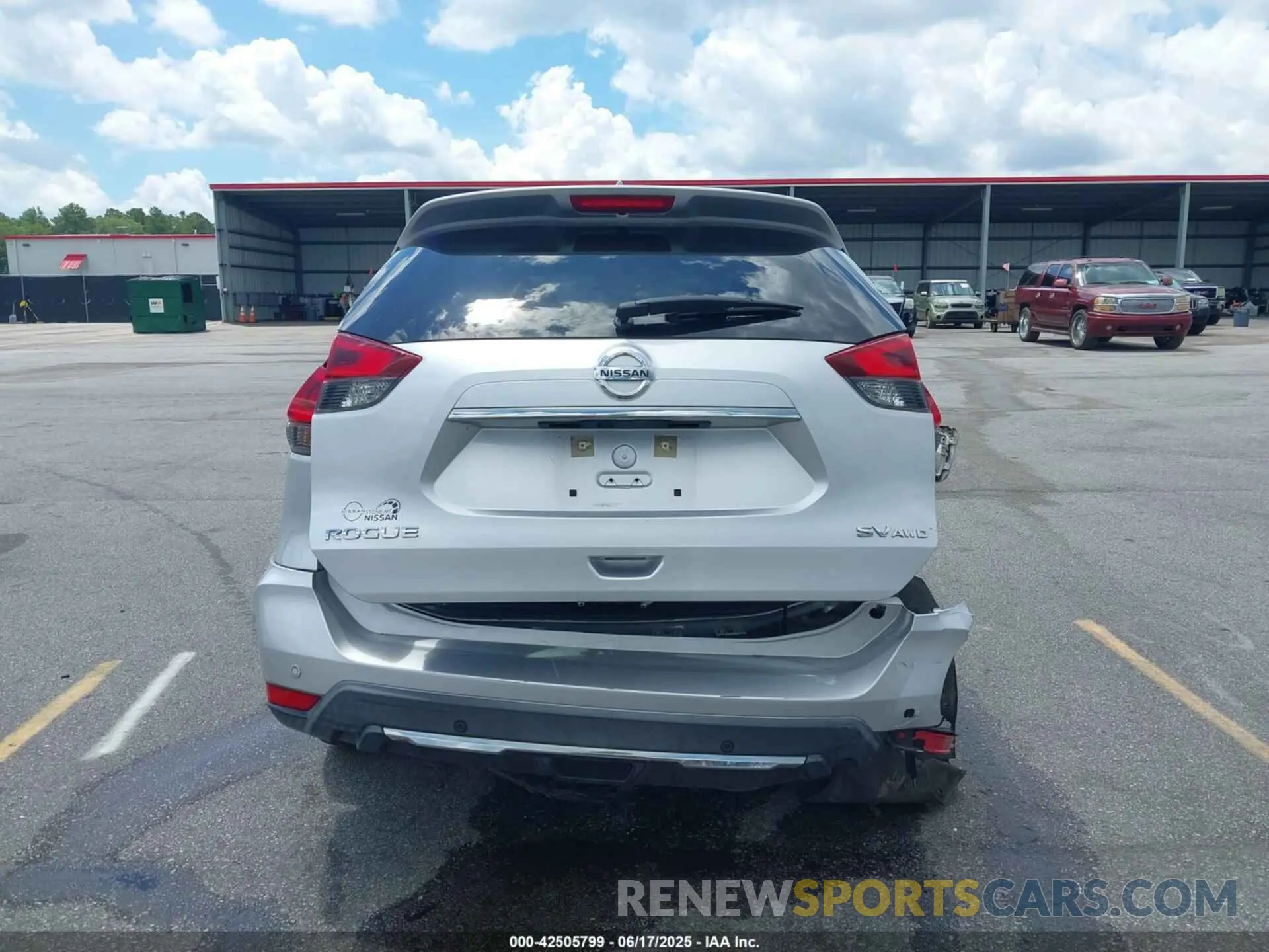 15 Photograph of a damaged car KNMAT2MV2KP535760 NISSAN ROGUE 2019