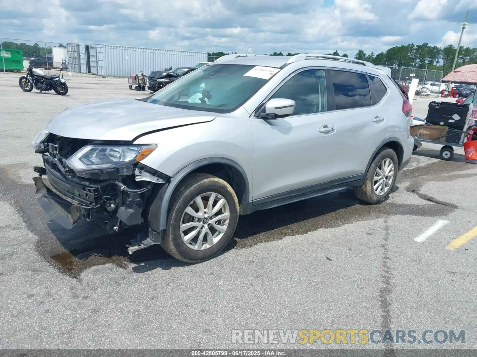 2 Photograph of a damaged car KNMAT2MV2KP535760 NISSAN ROGUE 2019