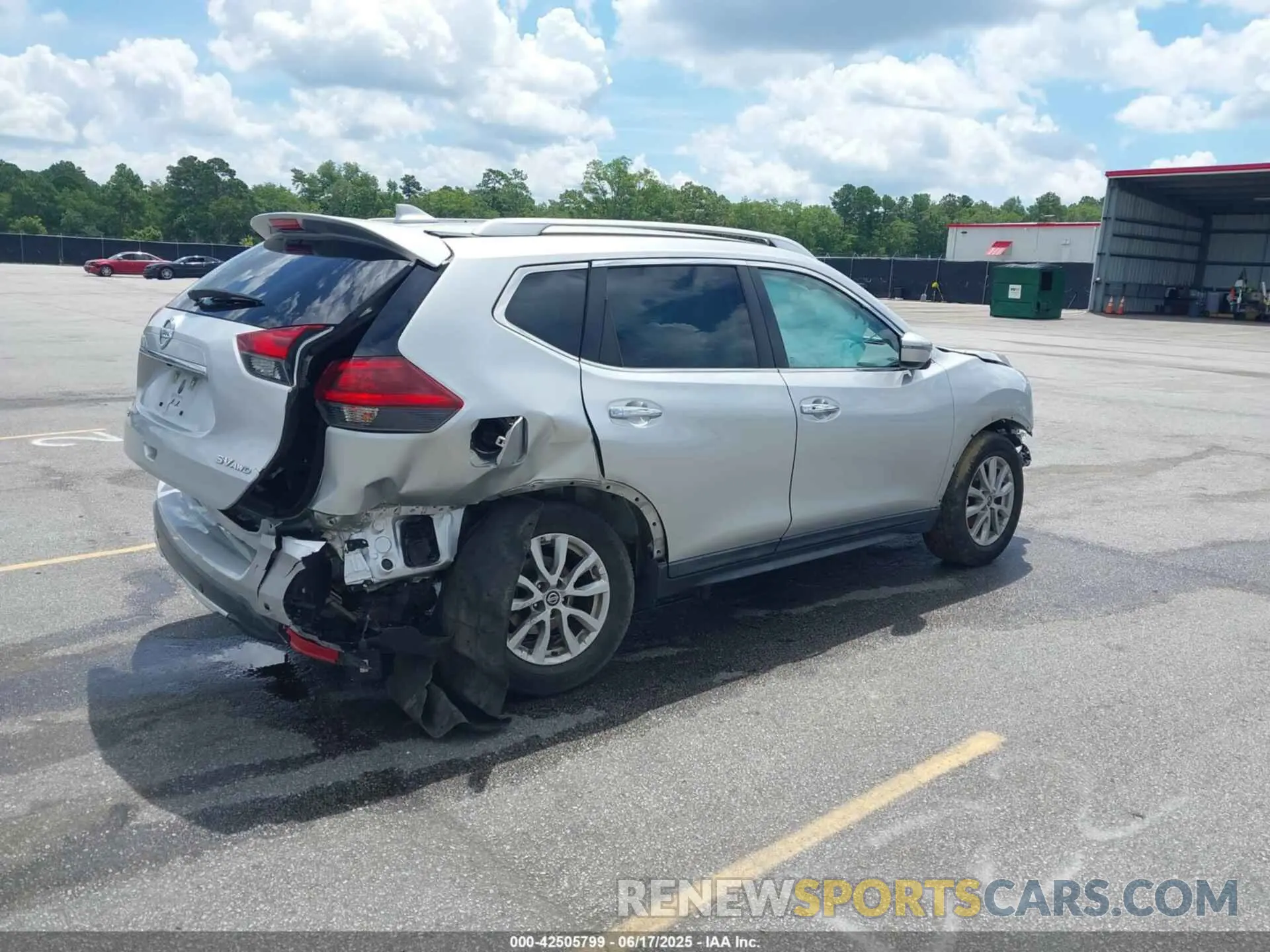 4 Photograph of a damaged car KNMAT2MV2KP535760 NISSAN ROGUE 2019