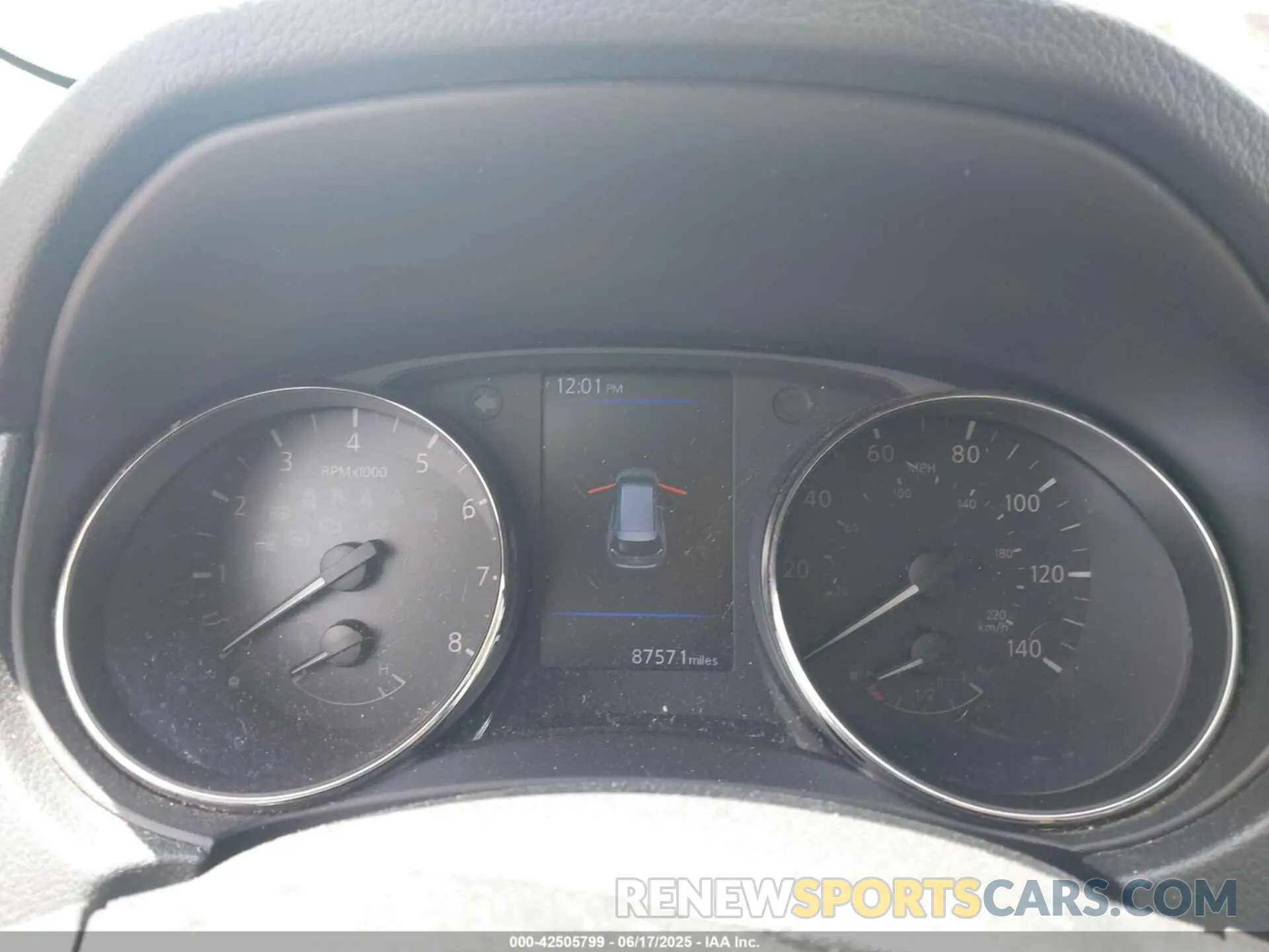 7 Photograph of a damaged car KNMAT2MV2KP535760 NISSAN ROGUE 2019