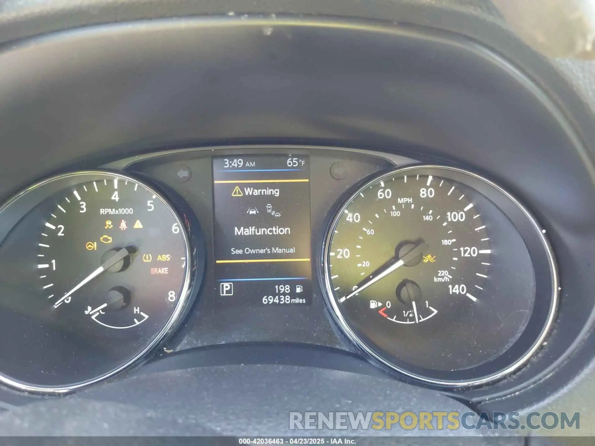 7 Photograph of a damaged car KNMAT2MV2KP538352 NISSAN ROGUE 2019