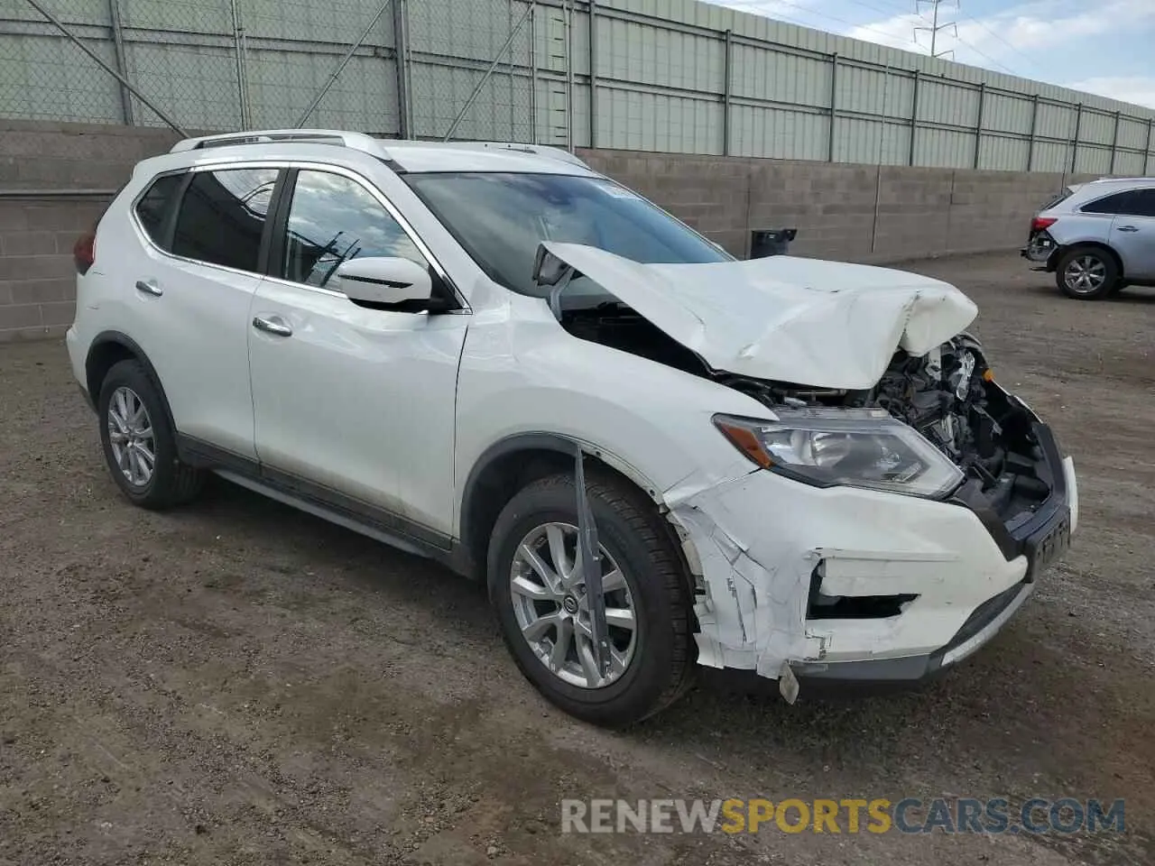 4 Photograph of a damaged car KNMAT2MV3KP522659 NISSAN ROGUE 2019