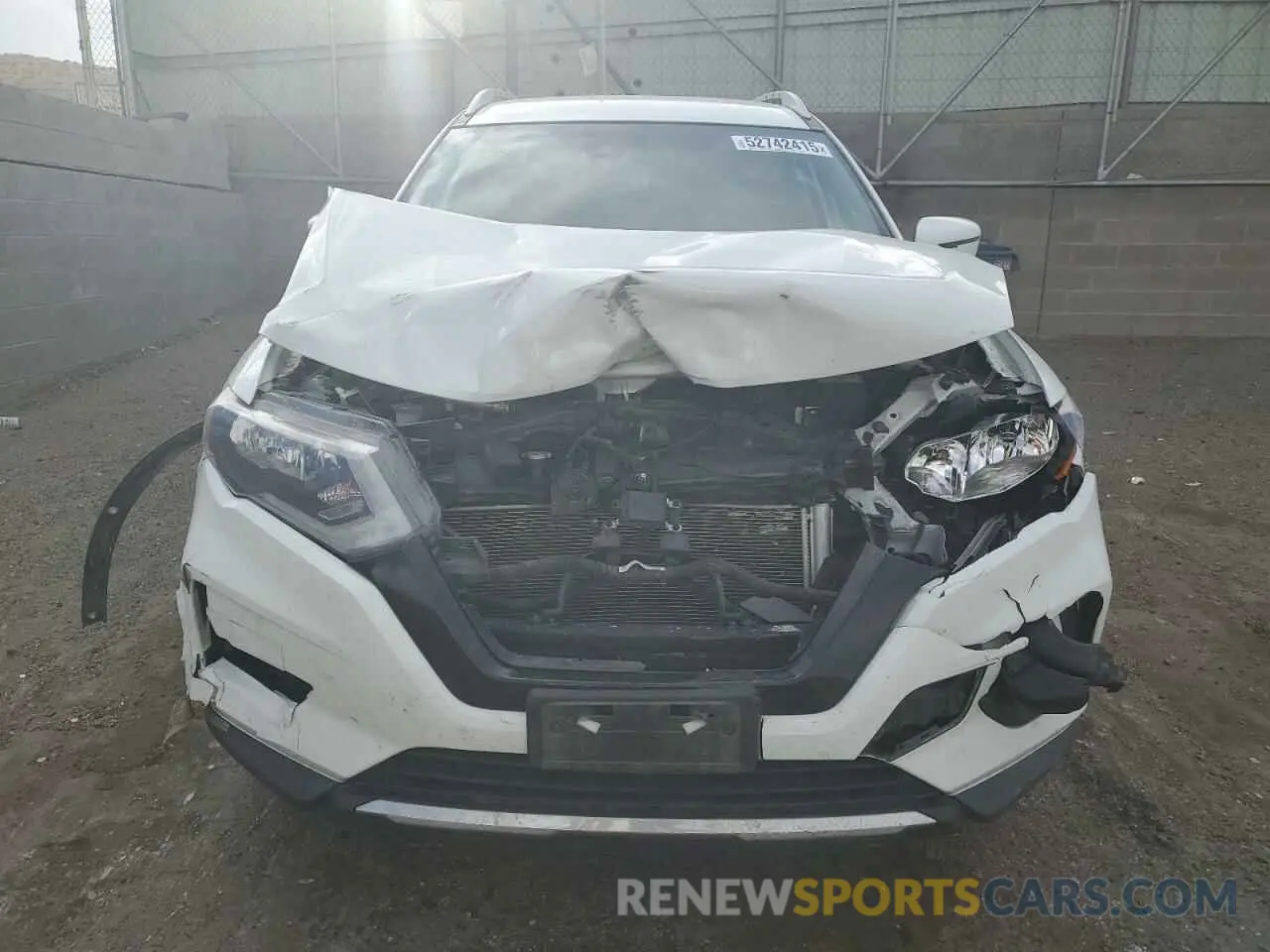 5 Photograph of a damaged car KNMAT2MV3KP522659 NISSAN ROGUE 2019