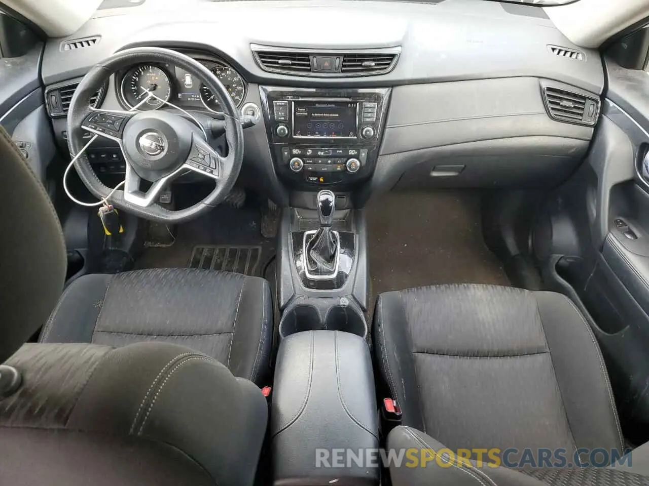 8 Photograph of a damaged car KNMAT2MV3KP522659 NISSAN ROGUE 2019
