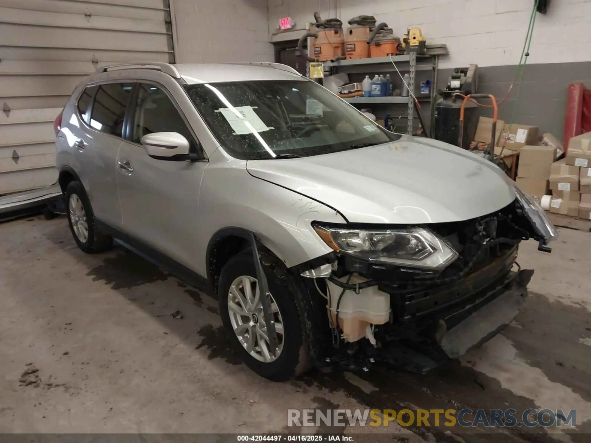 1 Photograph of a damaged car KNMAT2MV3KP525593 NISSAN ROGUE 2019