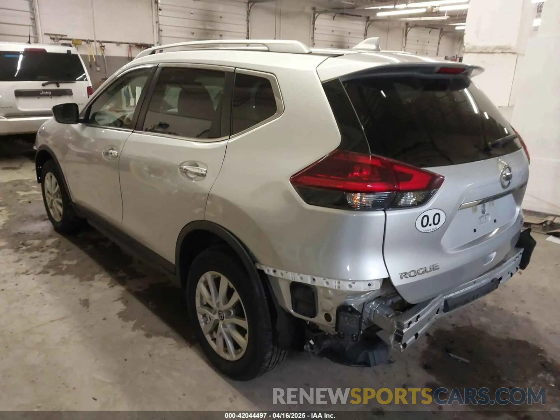 3 Photograph of a damaged car KNMAT2MV3KP525593 NISSAN ROGUE 2019