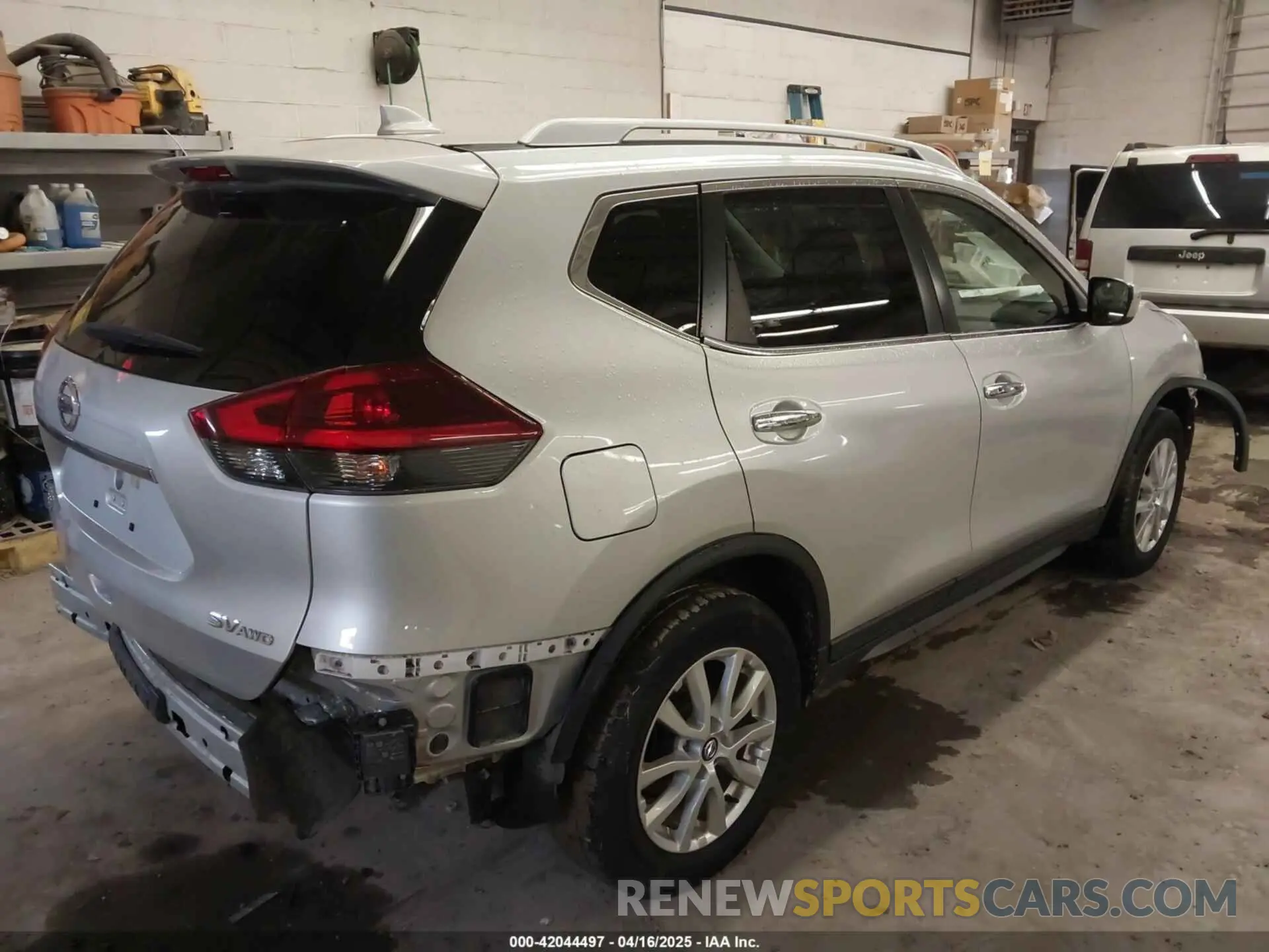 4 Photograph of a damaged car KNMAT2MV3KP525593 NISSAN ROGUE 2019