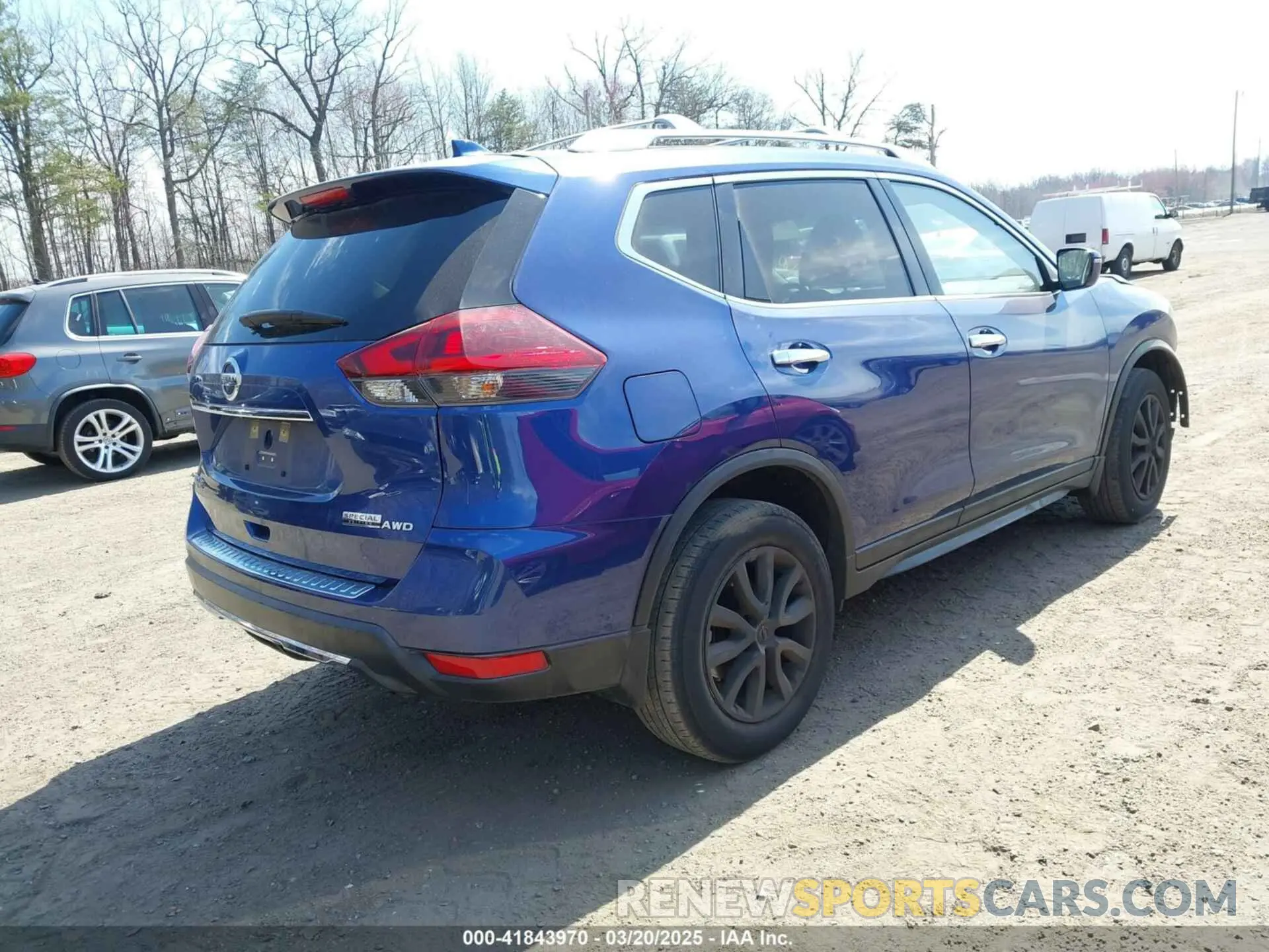 4 Photograph of a damaged car KNMAT2MV3KP527859 NISSAN ROGUE 2019