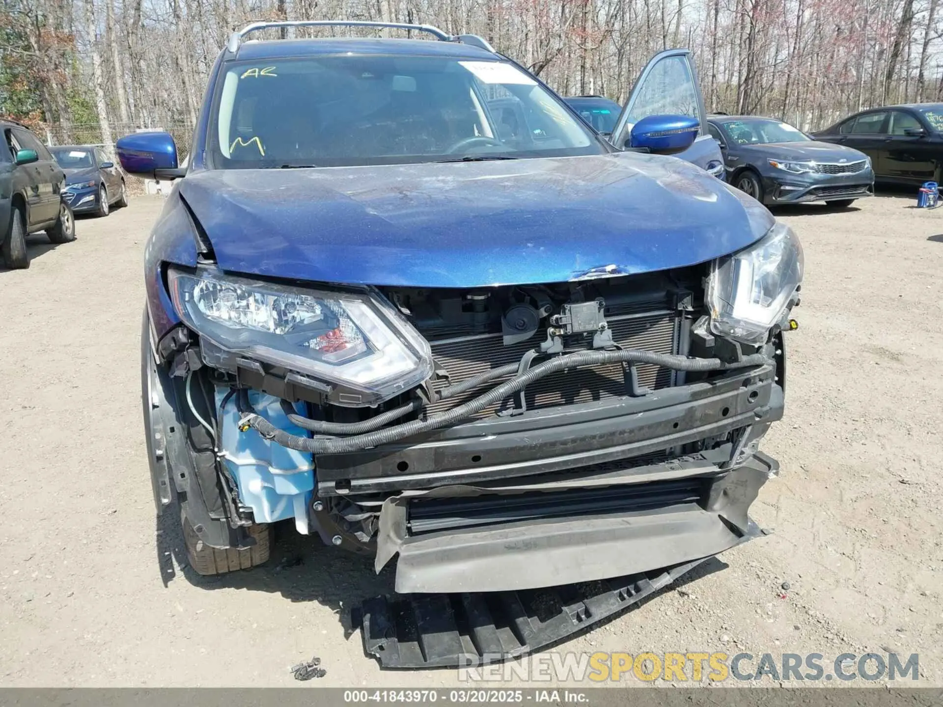 6 Photograph of a damaged car KNMAT2MV3KP527859 NISSAN ROGUE 2019