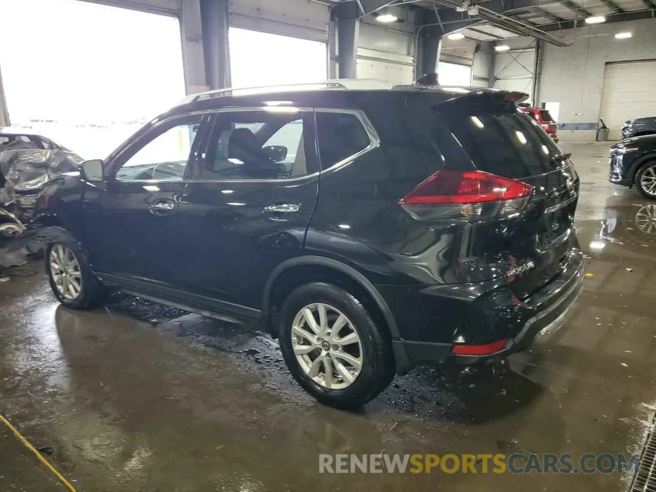 2 Photograph of a damaged car KNMAT2MV3KP534259 NISSAN ROGUE 2019