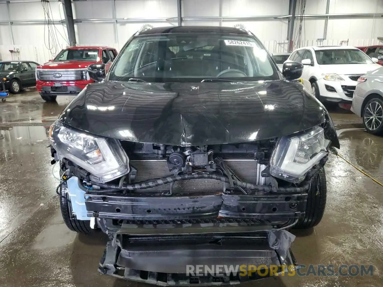 5 Photograph of a damaged car KNMAT2MV3KP534259 NISSAN ROGUE 2019