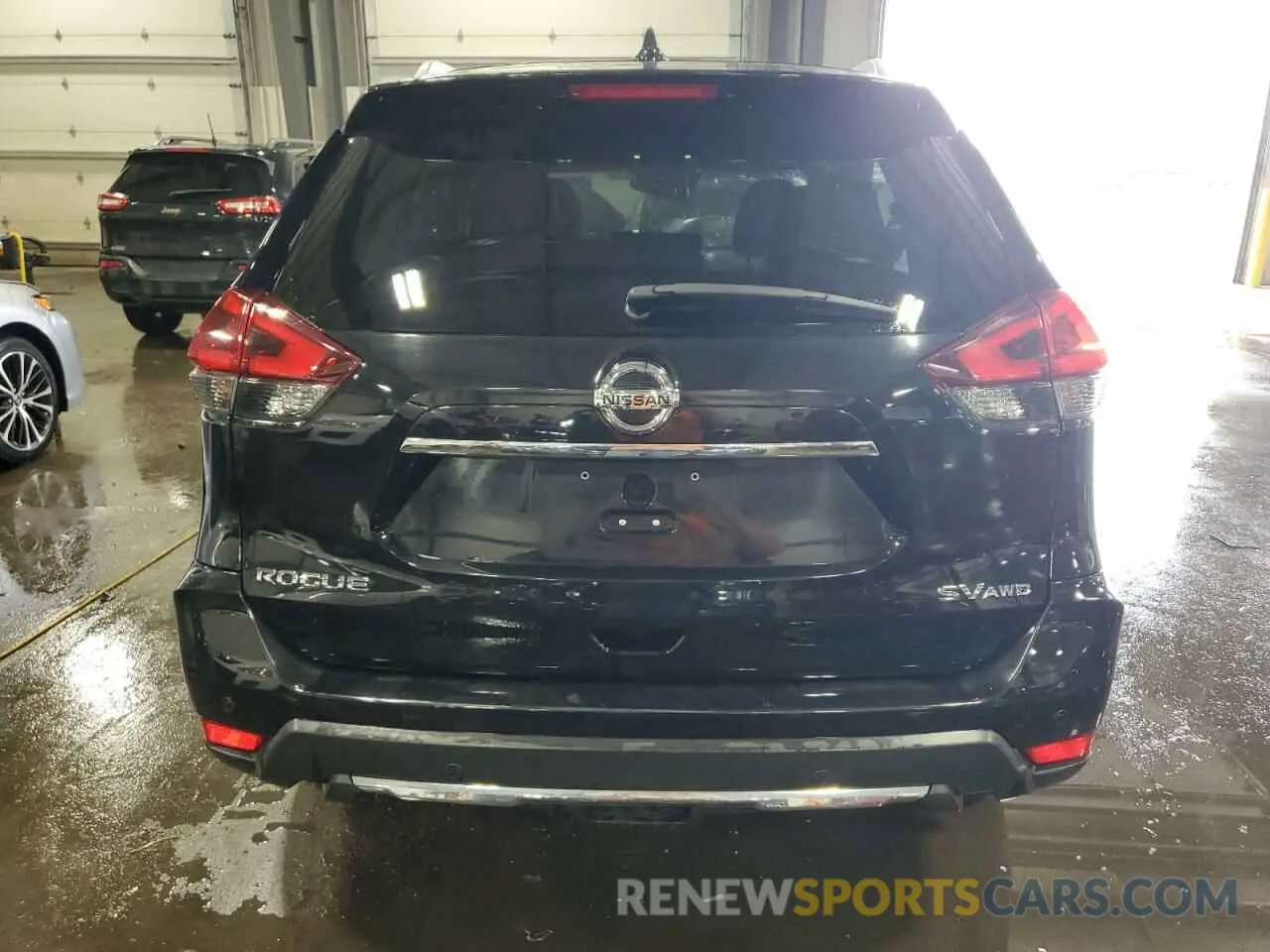 6 Photograph of a damaged car KNMAT2MV3KP534259 NISSAN ROGUE 2019