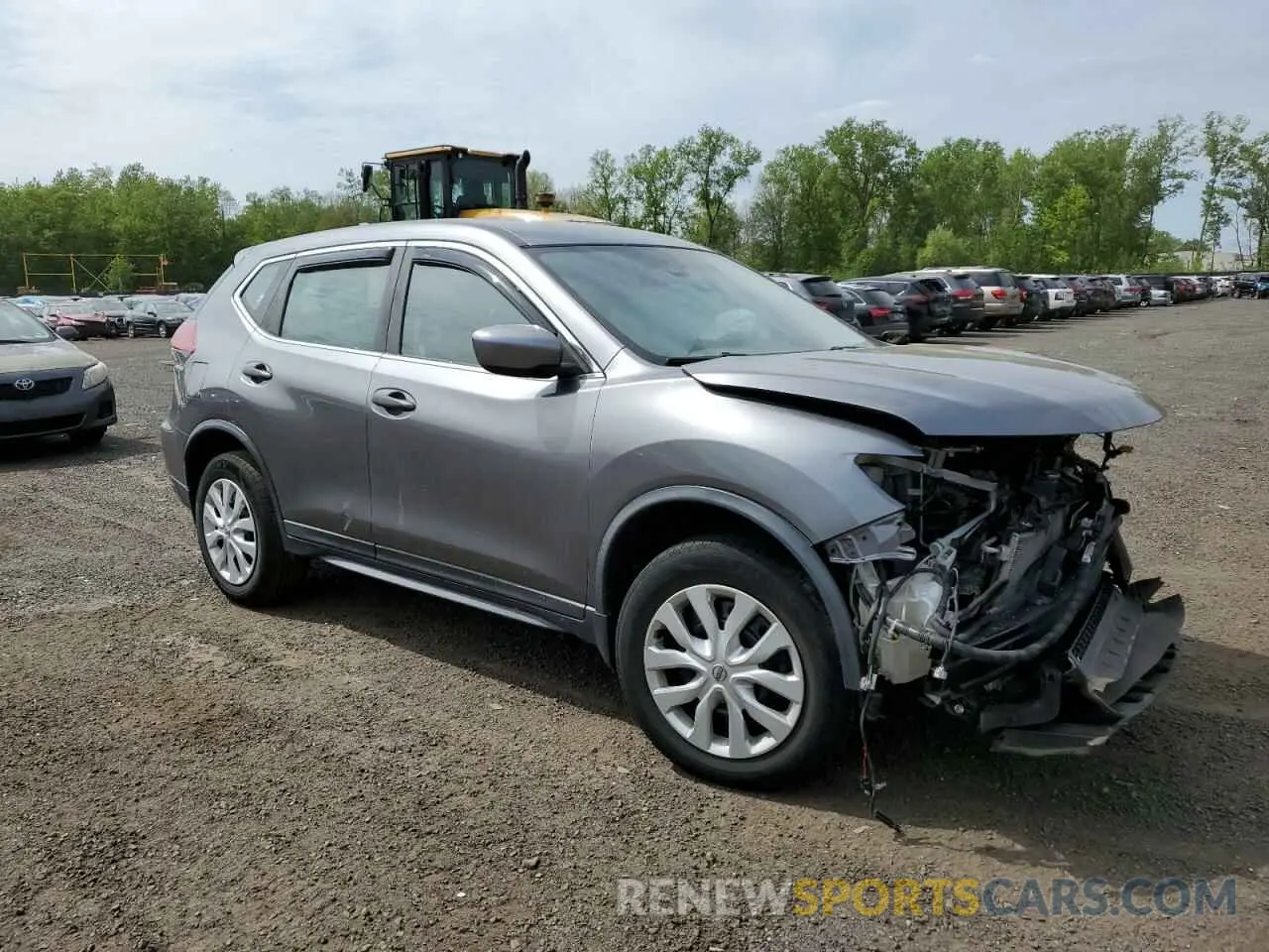 4 Photograph of a damaged car KNMAT2MV3KP535198 NISSAN ROGUE 2019