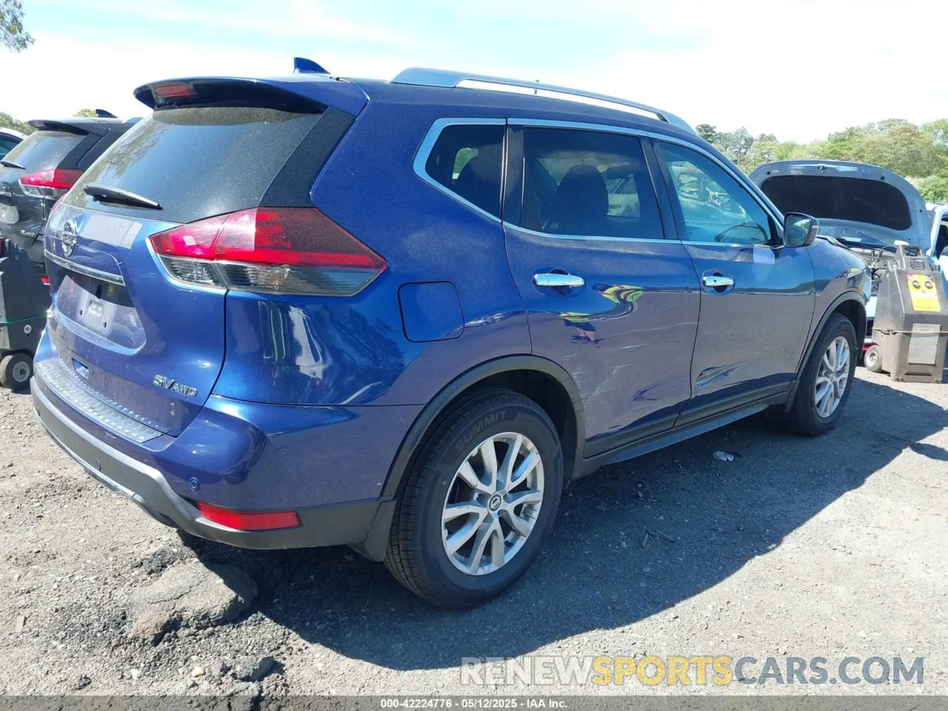 4 Photograph of a damaged car KNMAT2MV3KP551174 NISSAN ROGUE 2019