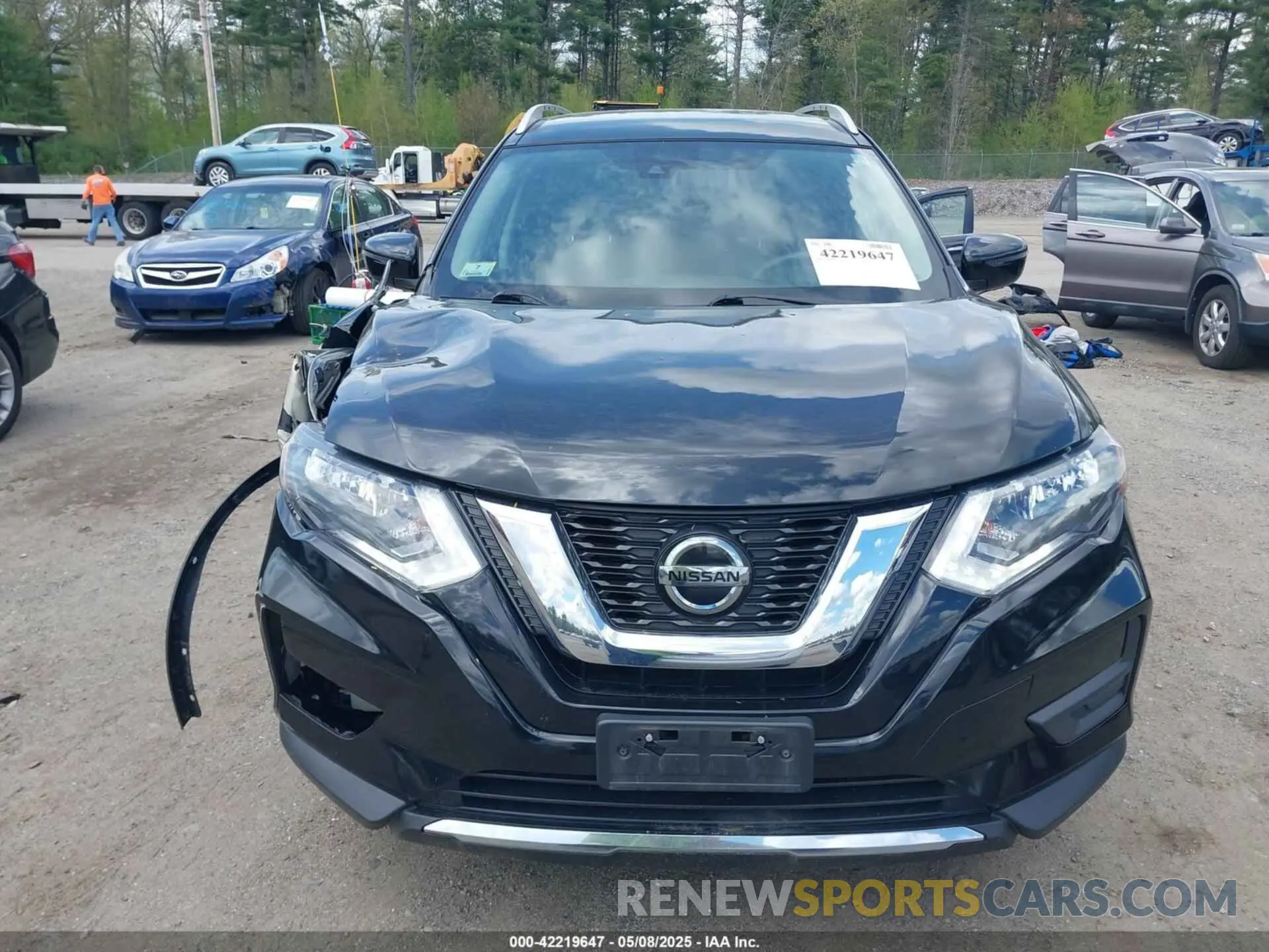 17 Photograph of a damaged car KNMAT2MV3KP554737 NISSAN ROGUE 2019