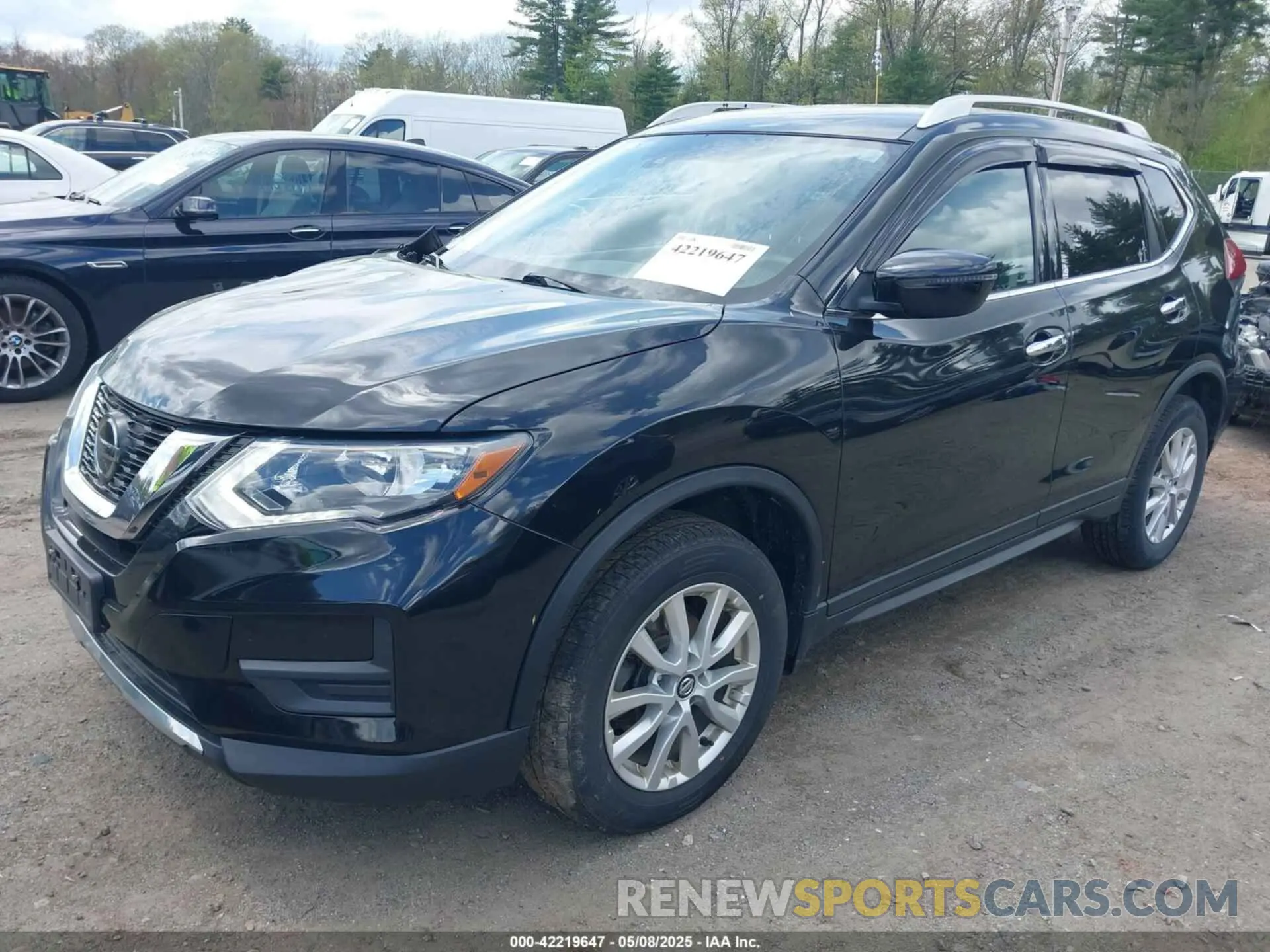 2 Photograph of a damaged car KNMAT2MV3KP554737 NISSAN ROGUE 2019