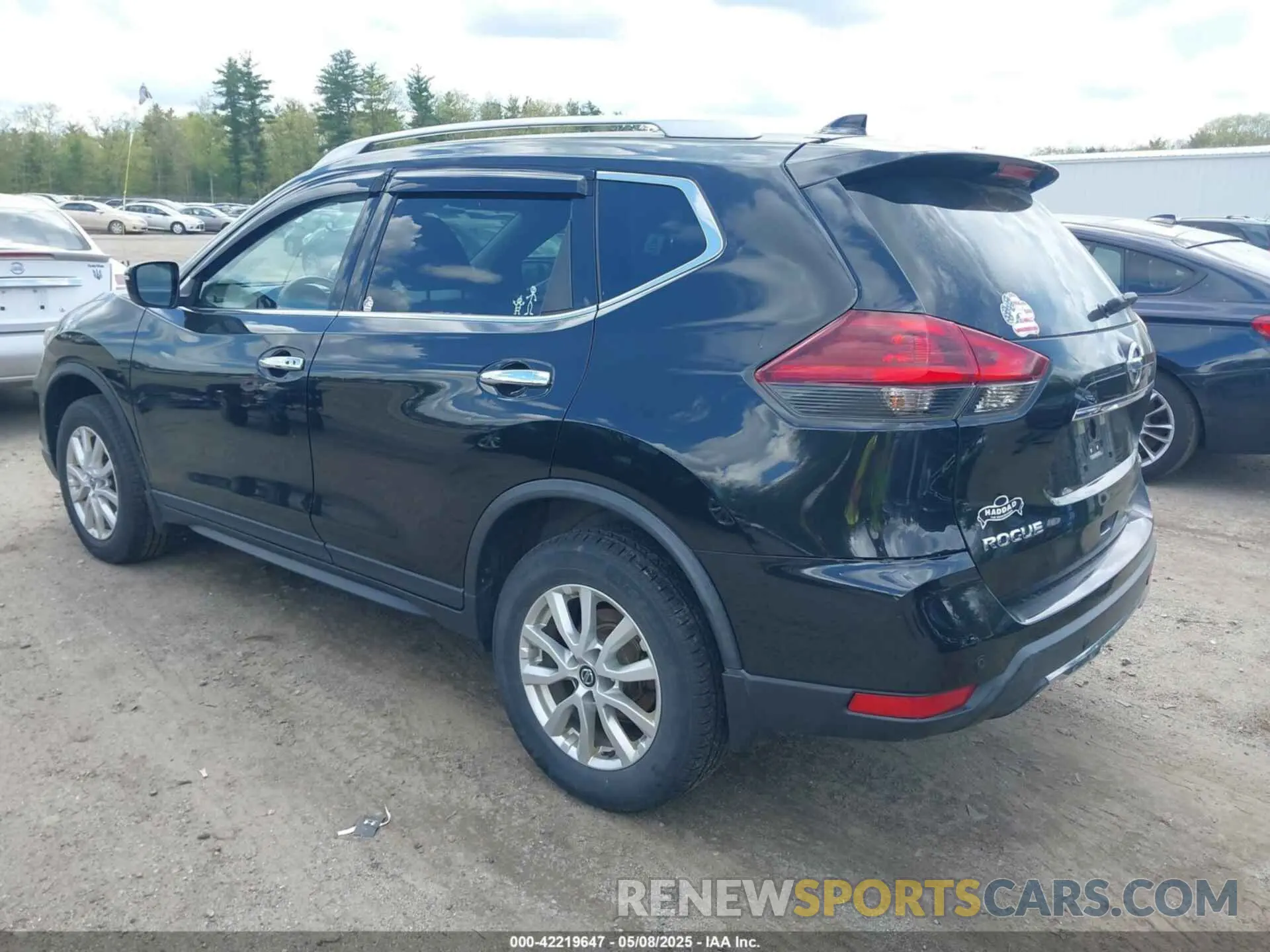 3 Photograph of a damaged car KNMAT2MV3KP554737 NISSAN ROGUE 2019