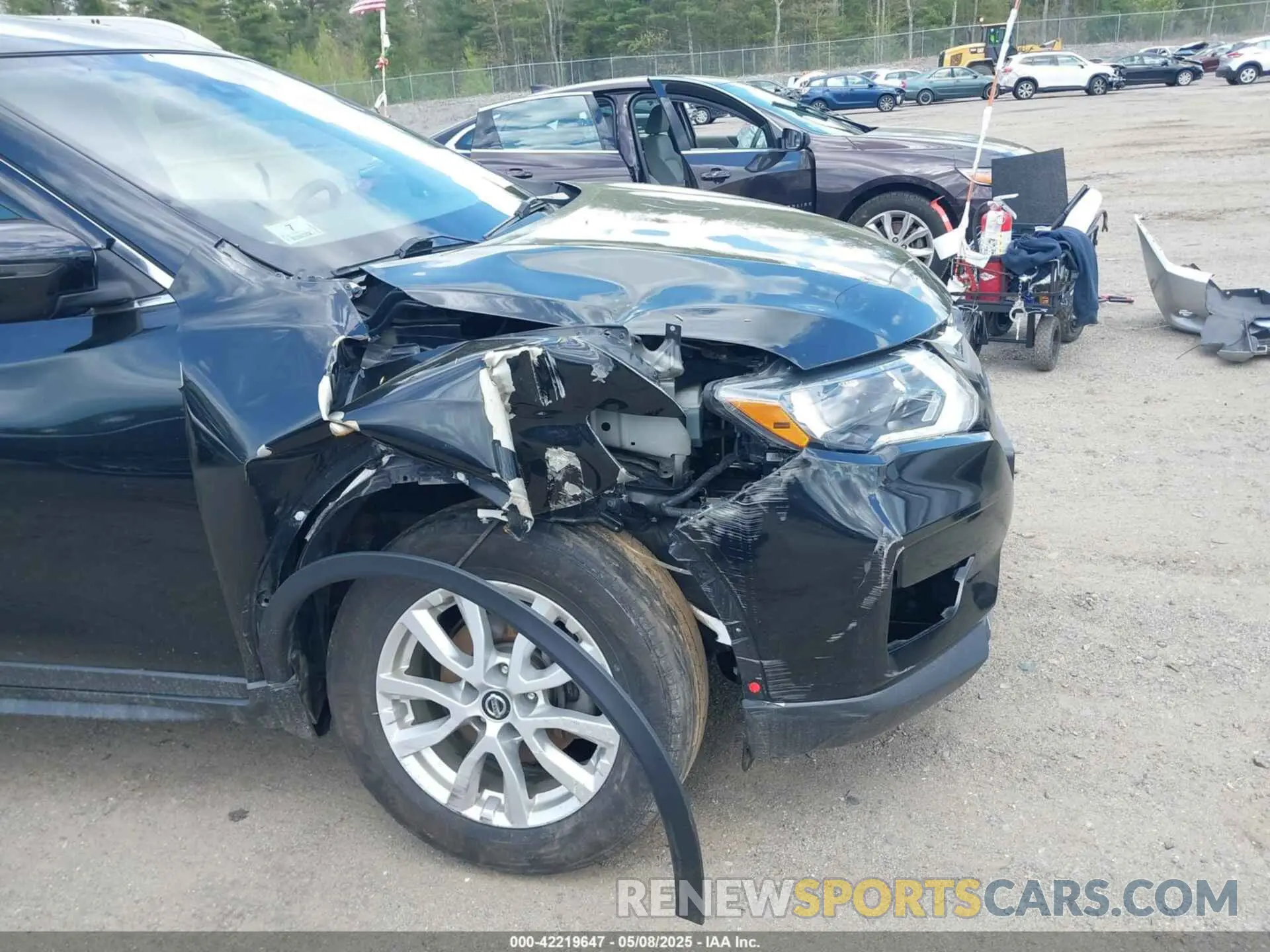 6 Photograph of a damaged car KNMAT2MV3KP554737 NISSAN ROGUE 2019