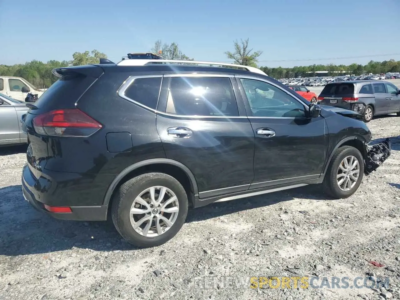 3 Photograph of a damaged car KNMAT2MV3KP555306 NISSAN ROGUE 2019