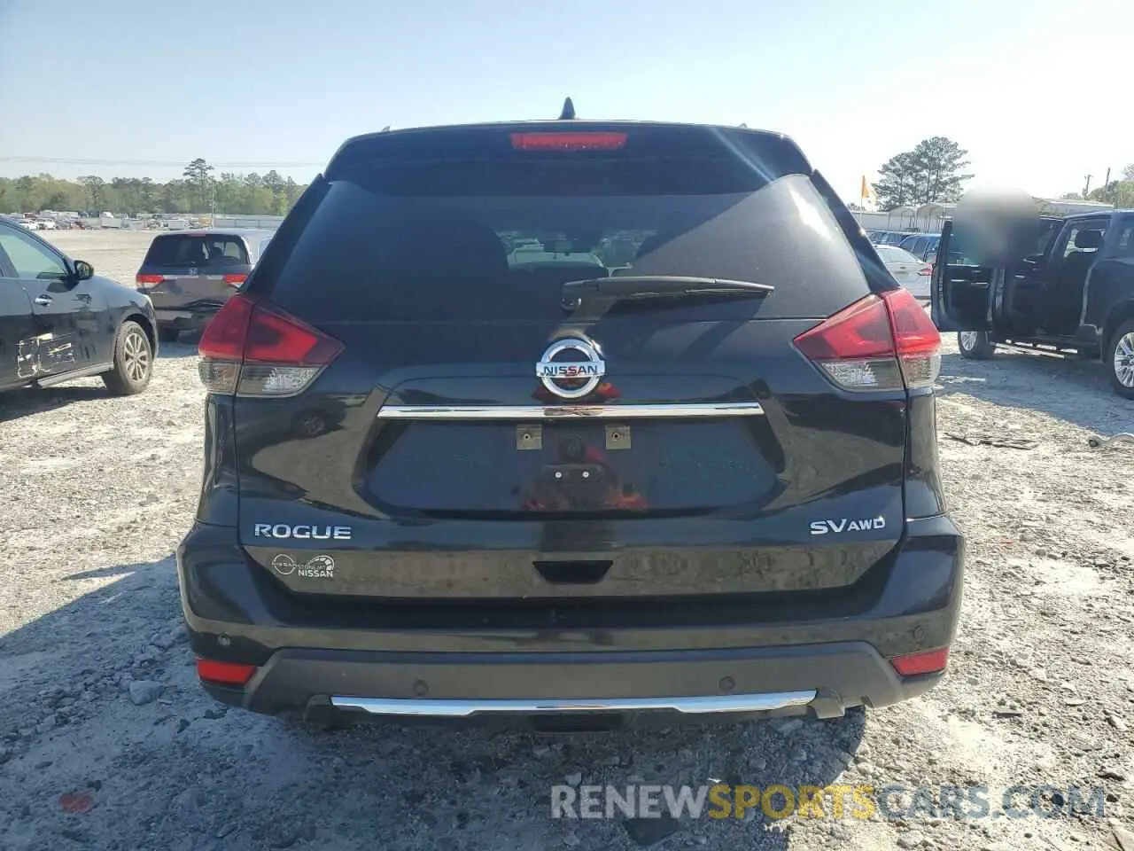 6 Photograph of a damaged car KNMAT2MV3KP555306 NISSAN ROGUE 2019