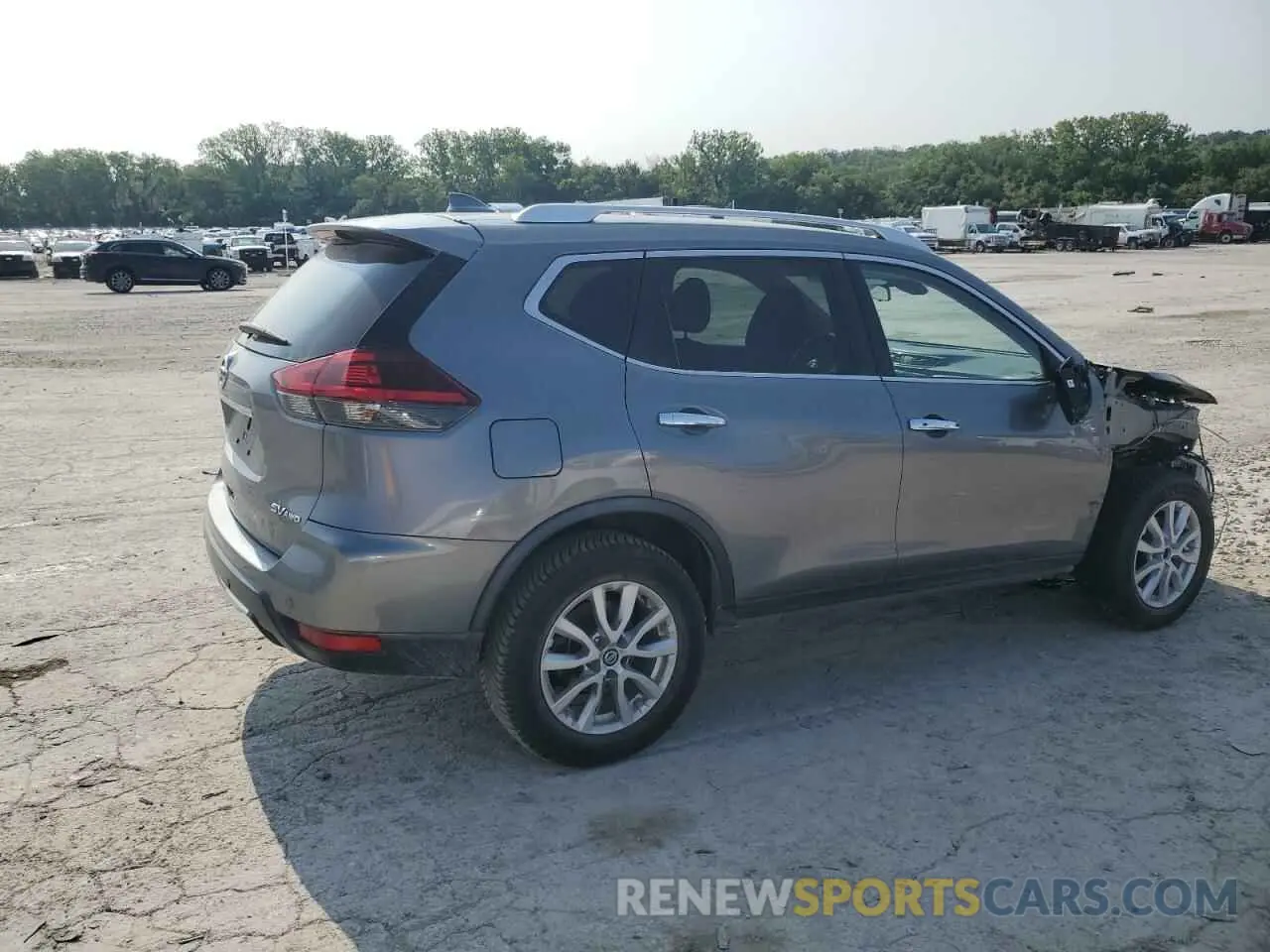 3 Photograph of a damaged car KNMAT2MV4KP500833 NISSAN ROGUE 2019