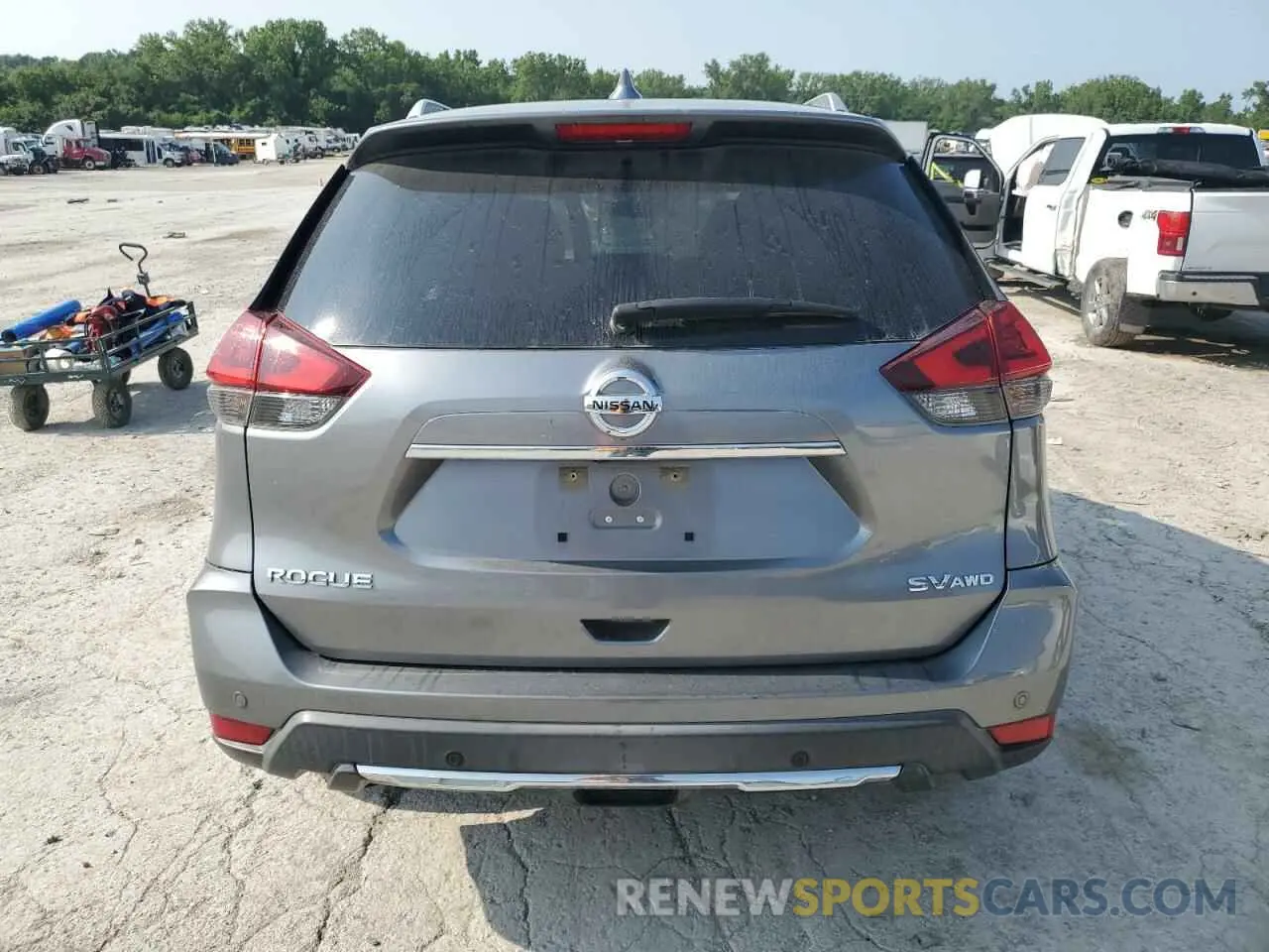 6 Photograph of a damaged car KNMAT2MV4KP500833 NISSAN ROGUE 2019