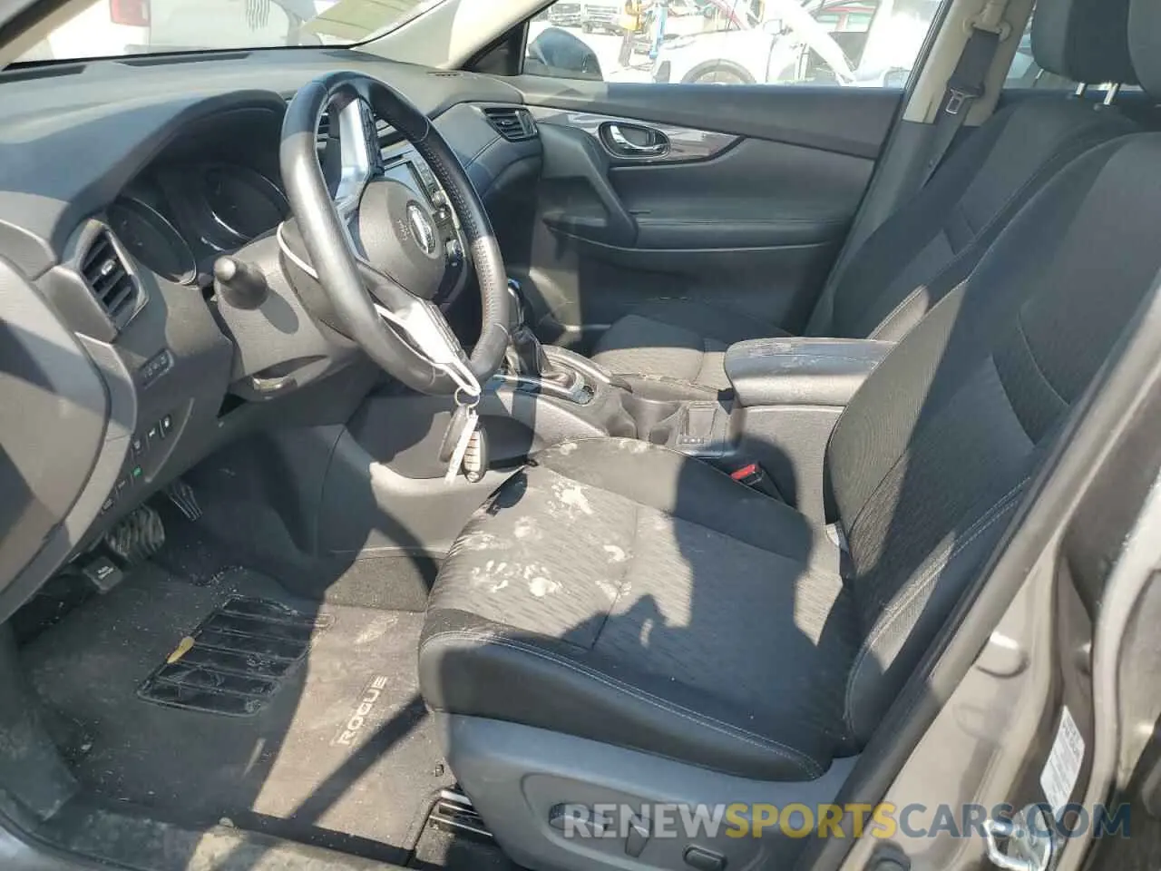 7 Photograph of a damaged car KNMAT2MV4KP500833 NISSAN ROGUE 2019