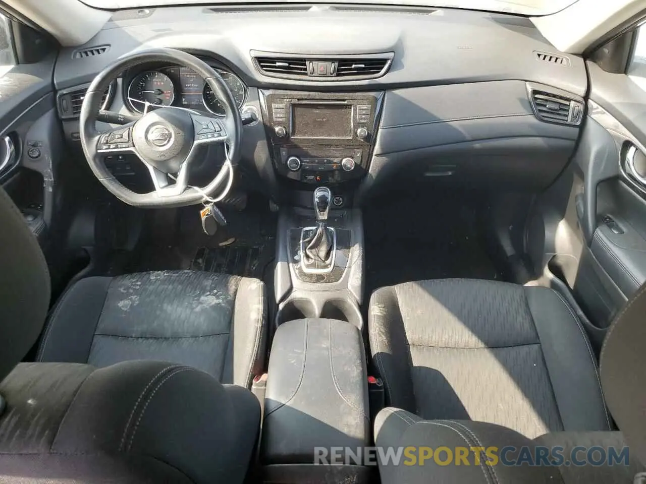 8 Photograph of a damaged car KNMAT2MV4KP500833 NISSAN ROGUE 2019