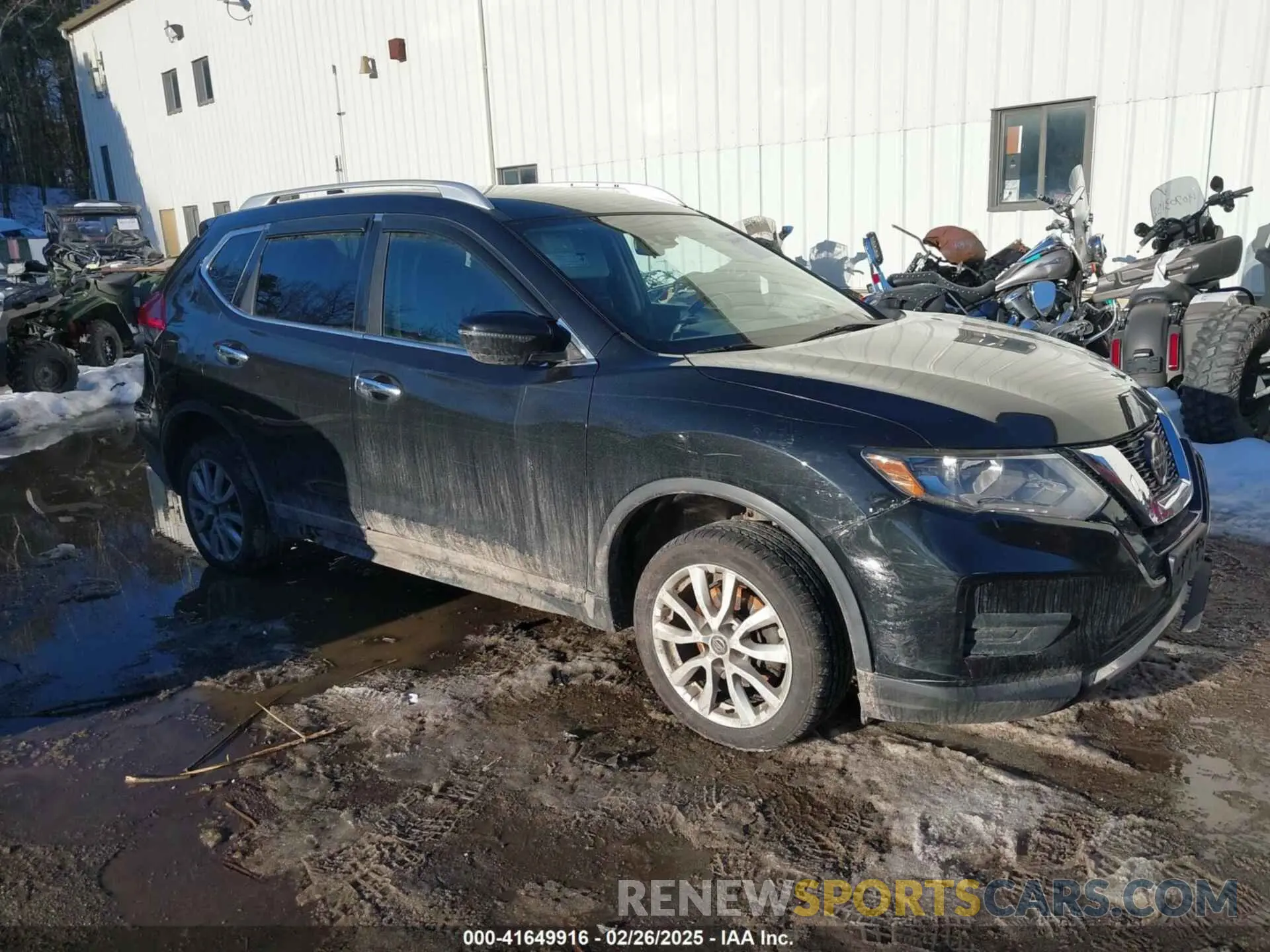 1 Photograph of a damaged car KNMAT2MV4KP504638 NISSAN ROGUE 2019