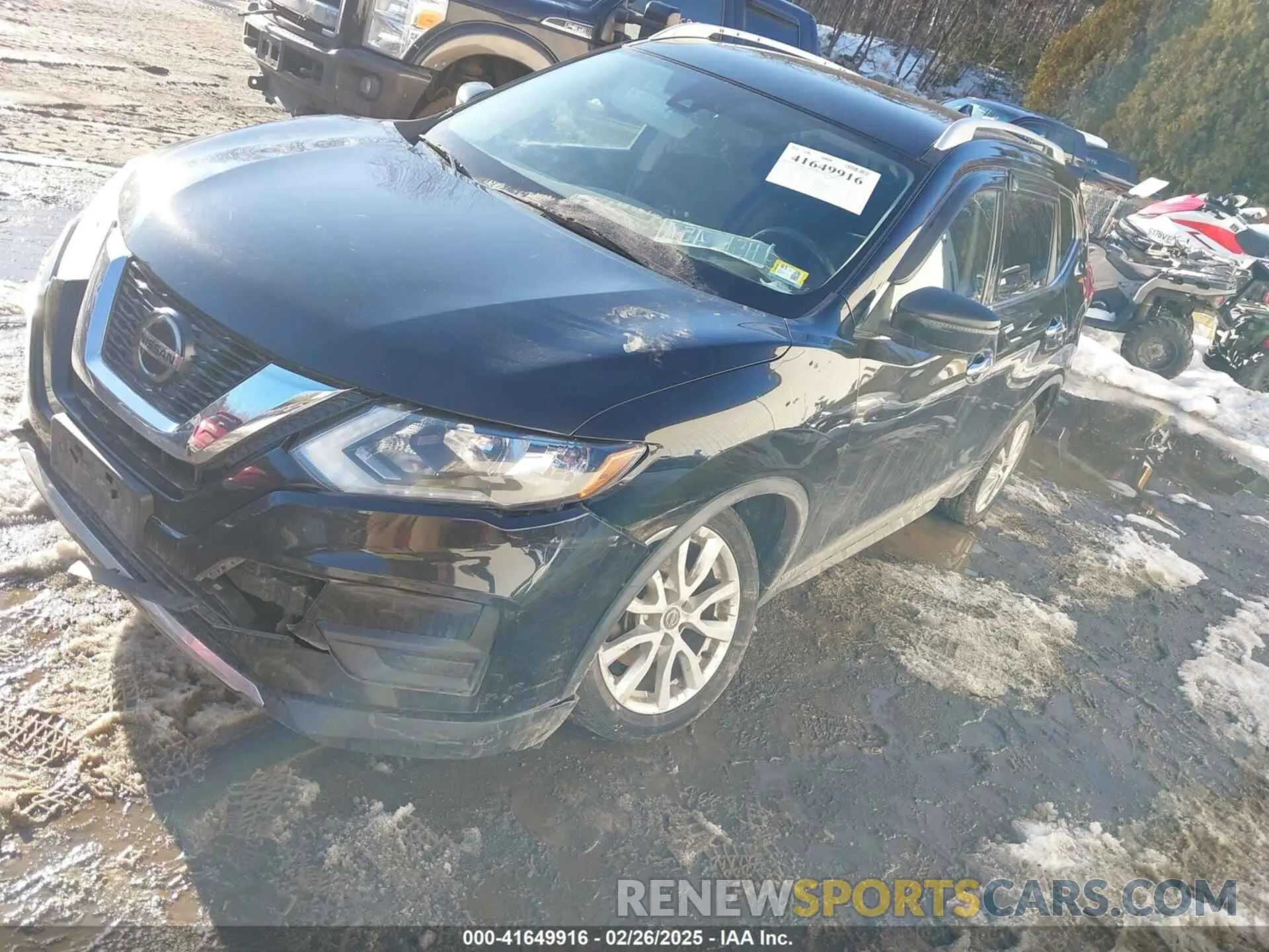 2 Photograph of a damaged car KNMAT2MV4KP504638 NISSAN ROGUE 2019