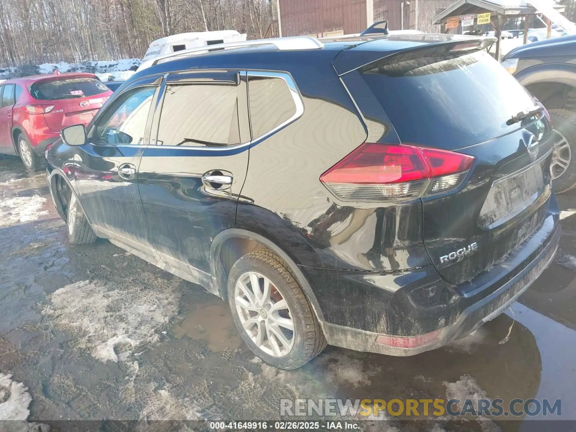 3 Photograph of a damaged car KNMAT2MV4KP504638 NISSAN ROGUE 2019