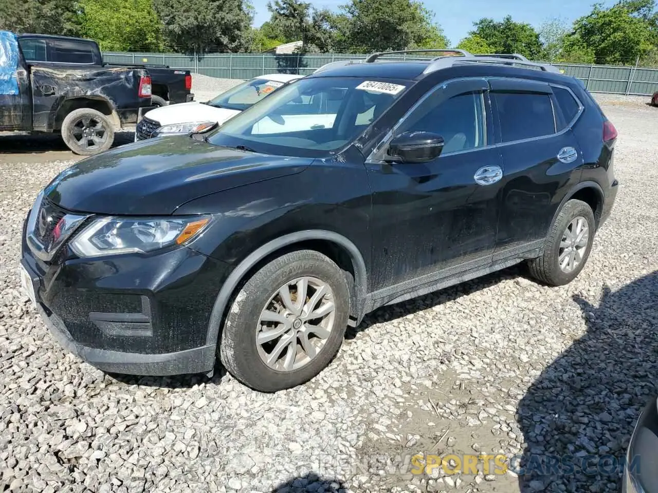 1 Photograph of a damaged car KNMAT2MV4KP505451 NISSAN ROGUE 2019