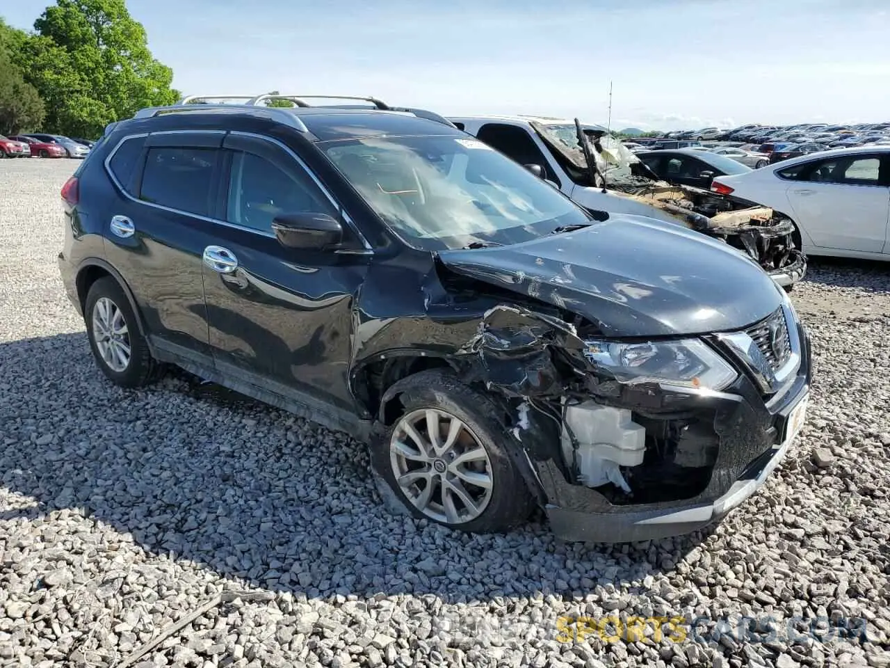 4 Photograph of a damaged car KNMAT2MV4KP505451 NISSAN ROGUE 2019
