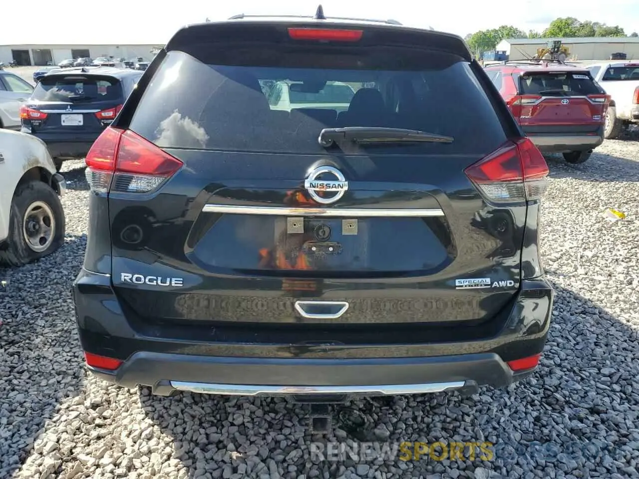 6 Photograph of a damaged car KNMAT2MV4KP505451 NISSAN ROGUE 2019