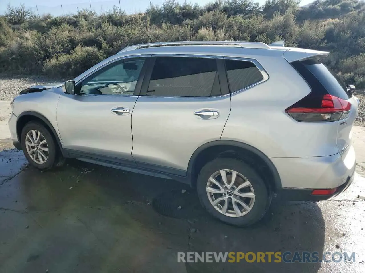 2 Photograph of a damaged car KNMAT2MV4KP525666 NISSAN ROGUE 2019