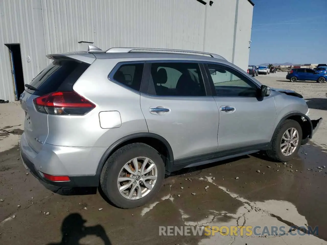 3 Photograph of a damaged car KNMAT2MV4KP525666 NISSAN ROGUE 2019