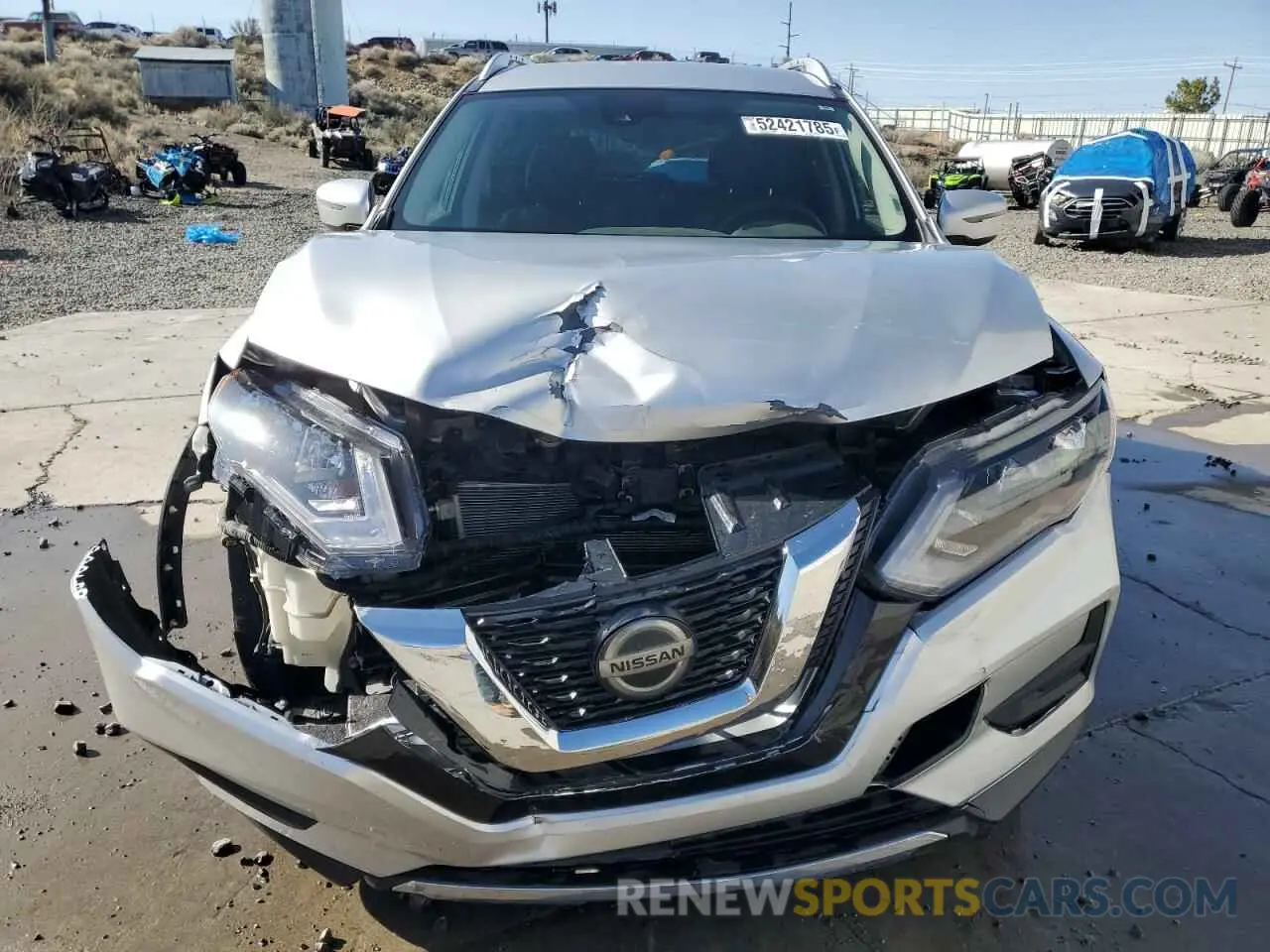 5 Photograph of a damaged car KNMAT2MV4KP525666 NISSAN ROGUE 2019