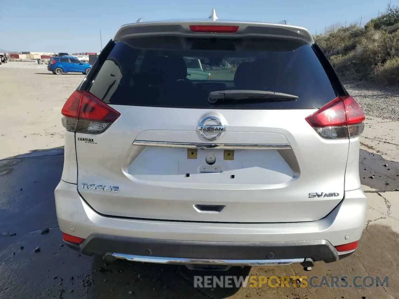 6 Photograph of a damaged car KNMAT2MV4KP525666 NISSAN ROGUE 2019
