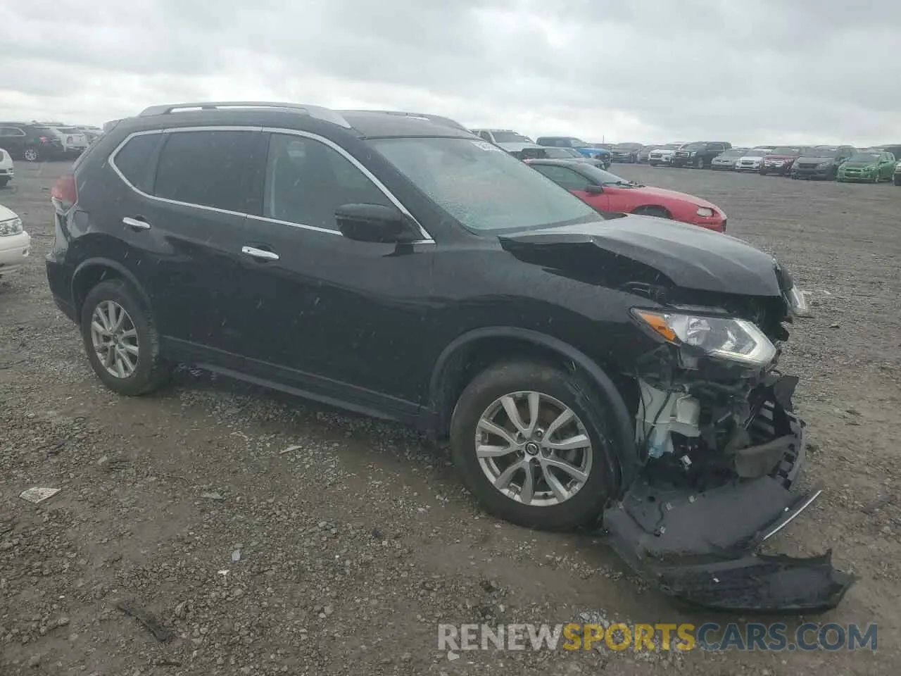 4 Photograph of a damaged car KNMAT2MV4KP527627 NISSAN ROGUE 2019